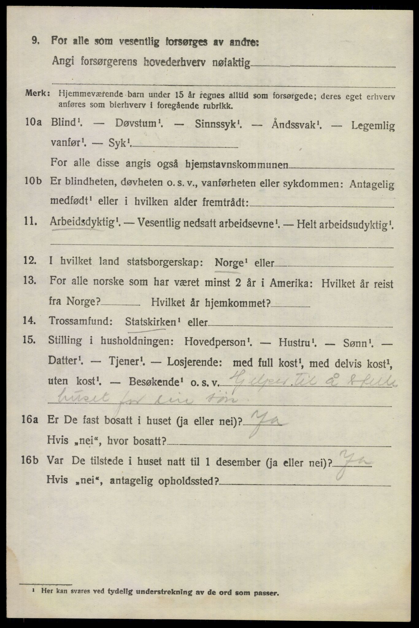 SAKO, 1920 census for Ådal, 1920, p. 6829