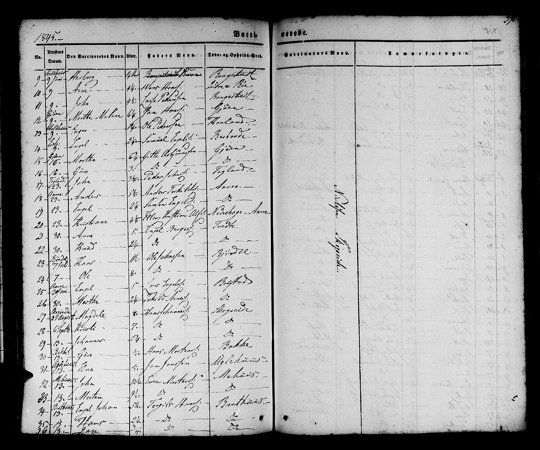 Os sokneprestembete, AV/SAB-A-99929: Parish register (official) no. A 15, 1839-1851, p. 398
