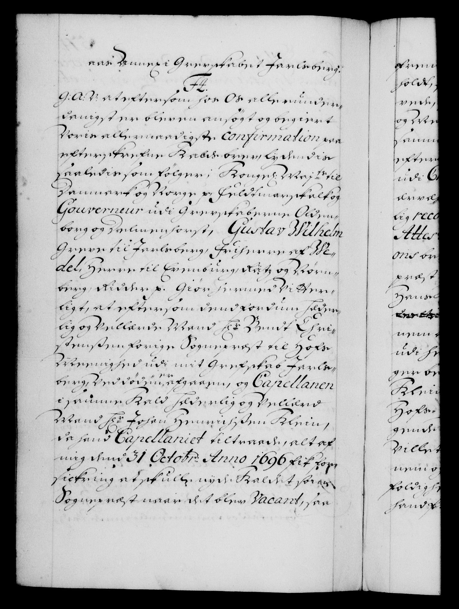 Danske Kanselli 1572-1799, RA/EA-3023/F/Fc/Fca/Fcaa/L0018: Norske registre, 1699-1703, p. 571b