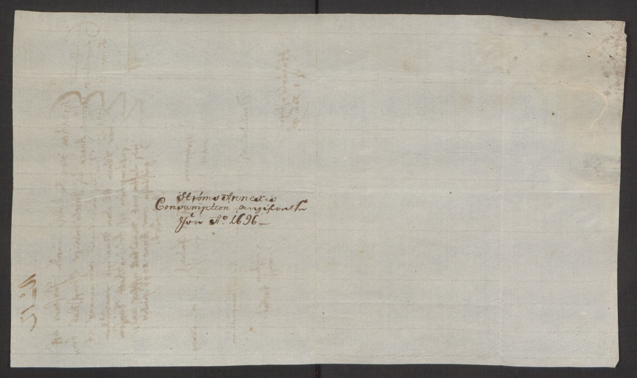 Rentekammeret inntil 1814, Reviderte regnskaper, Fogderegnskap, RA/EA-4092/R32/L1867: Fogderegnskap Jarlsberg grevskap, 1694-1696, p. 309