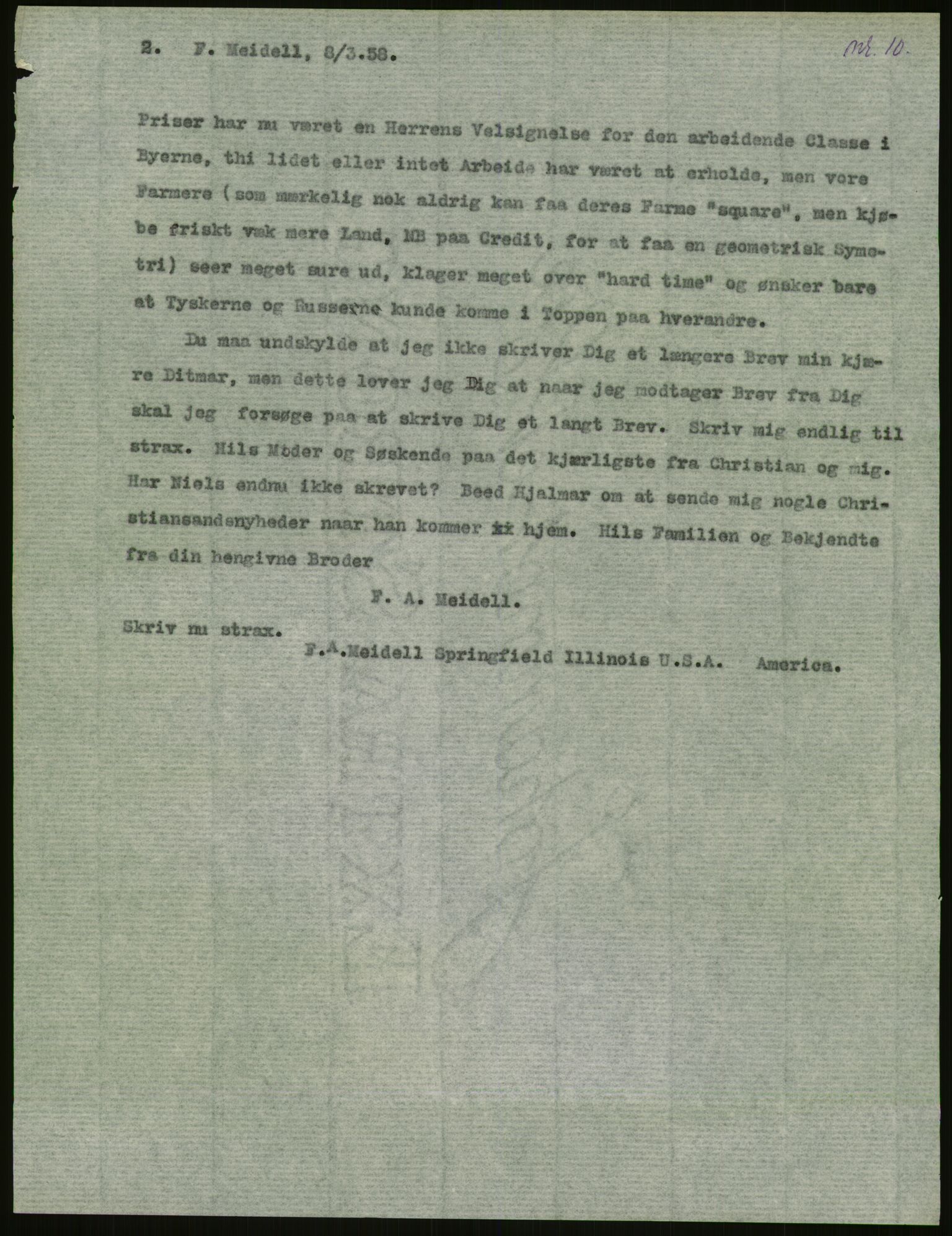 Samlinger til kildeutgivelse, Amerikabrevene, AV/RA-EA-4057/F/L0003: Innlån fra Oslo: Hals - Steen, 1838-1914, p. 487