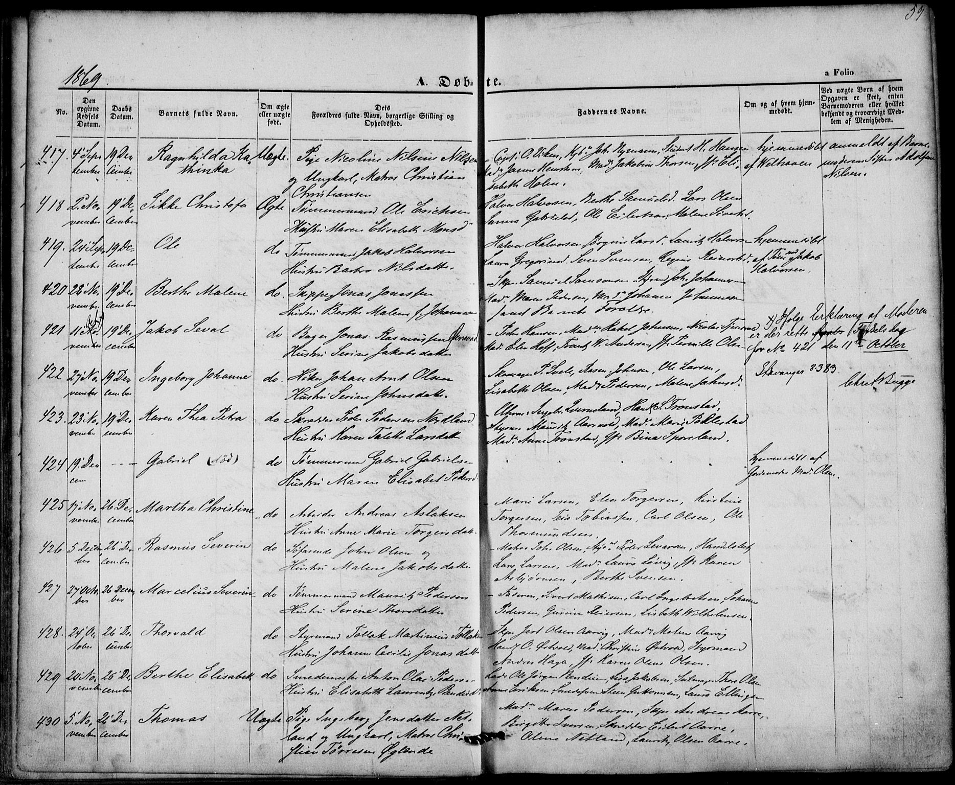 St. Petri sokneprestkontor, AV/SAST-A-101813/001/30/30BA/L0008: Parish register (official) no. A 8, 1868-1876, p. 59