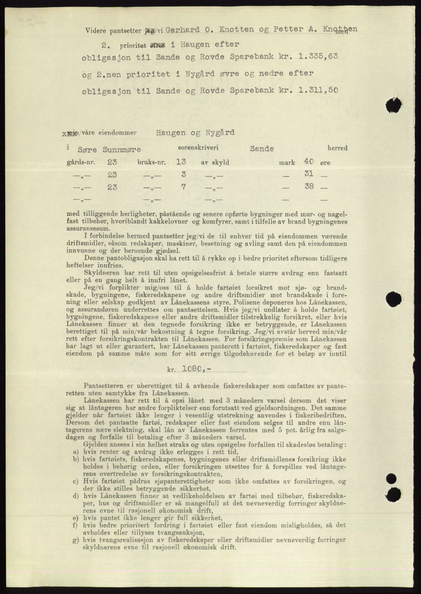 Søre Sunnmøre sorenskriveri, AV/SAT-A-4122/1/2/2C/L0061: Mortgage book no. 55, 1936-1936, Diary no: : 1474/1936