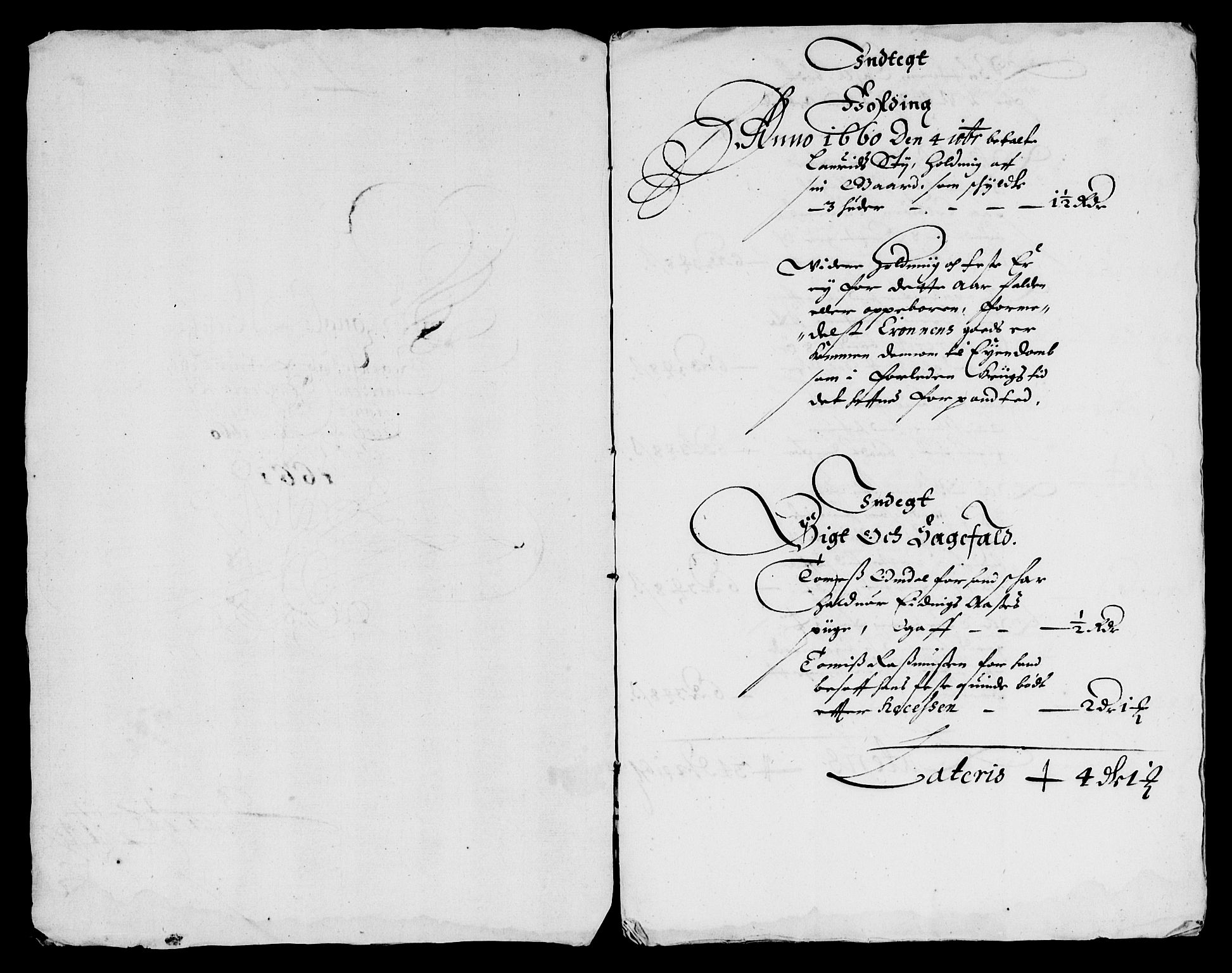 Rentekammeret inntil 1814, Reviderte regnskaper, Lensregnskaper, RA/EA-5023/R/Rb/Rbp/L0047: Bratsberg len, 1659-1662