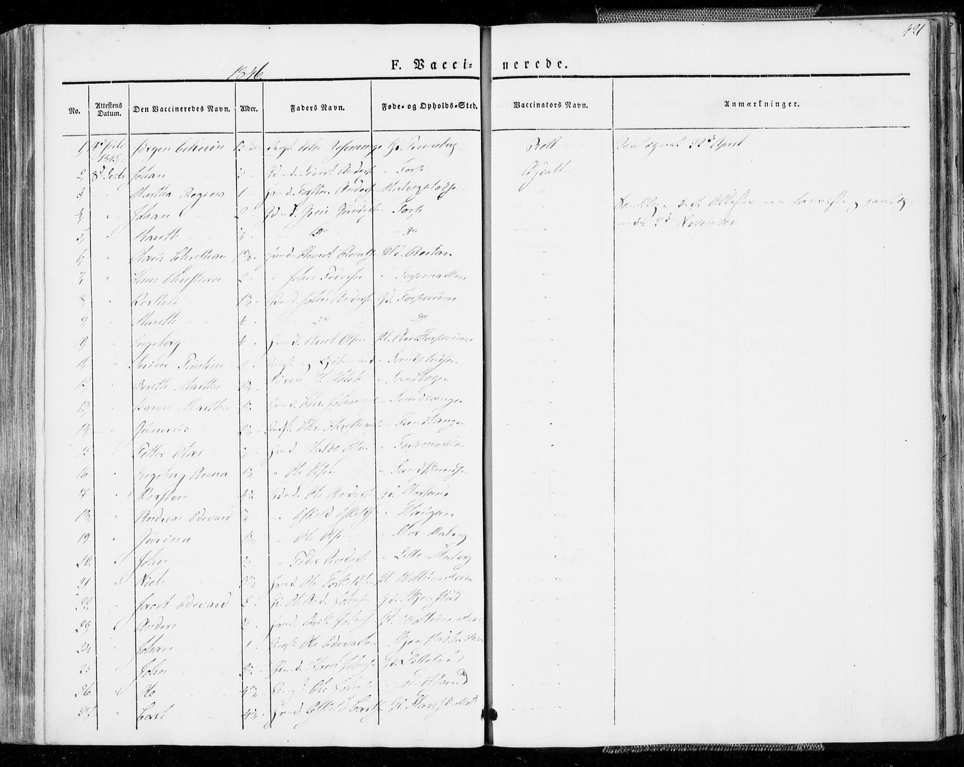 Ministerialprotokoller, klokkerbøker og fødselsregistre - Sør-Trøndelag, SAT/A-1456/606/L0290: Parish register (official) no. 606A05, 1841-1847, p. 421