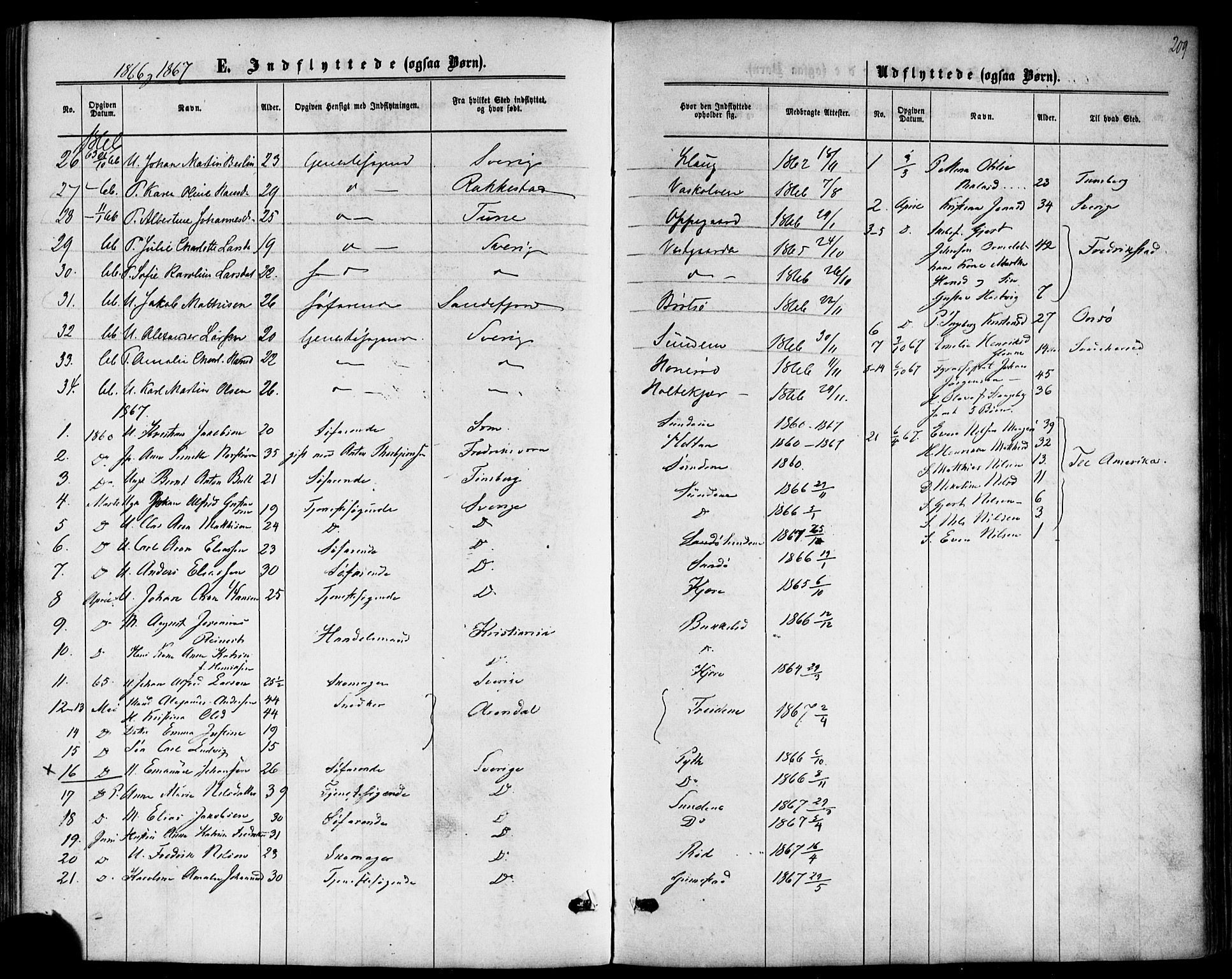 Nøtterøy kirkebøker, AV/SAKO-A-354/F/Fb/L0001: Parish register (official) no. II 1, 1865-1878, p. 209