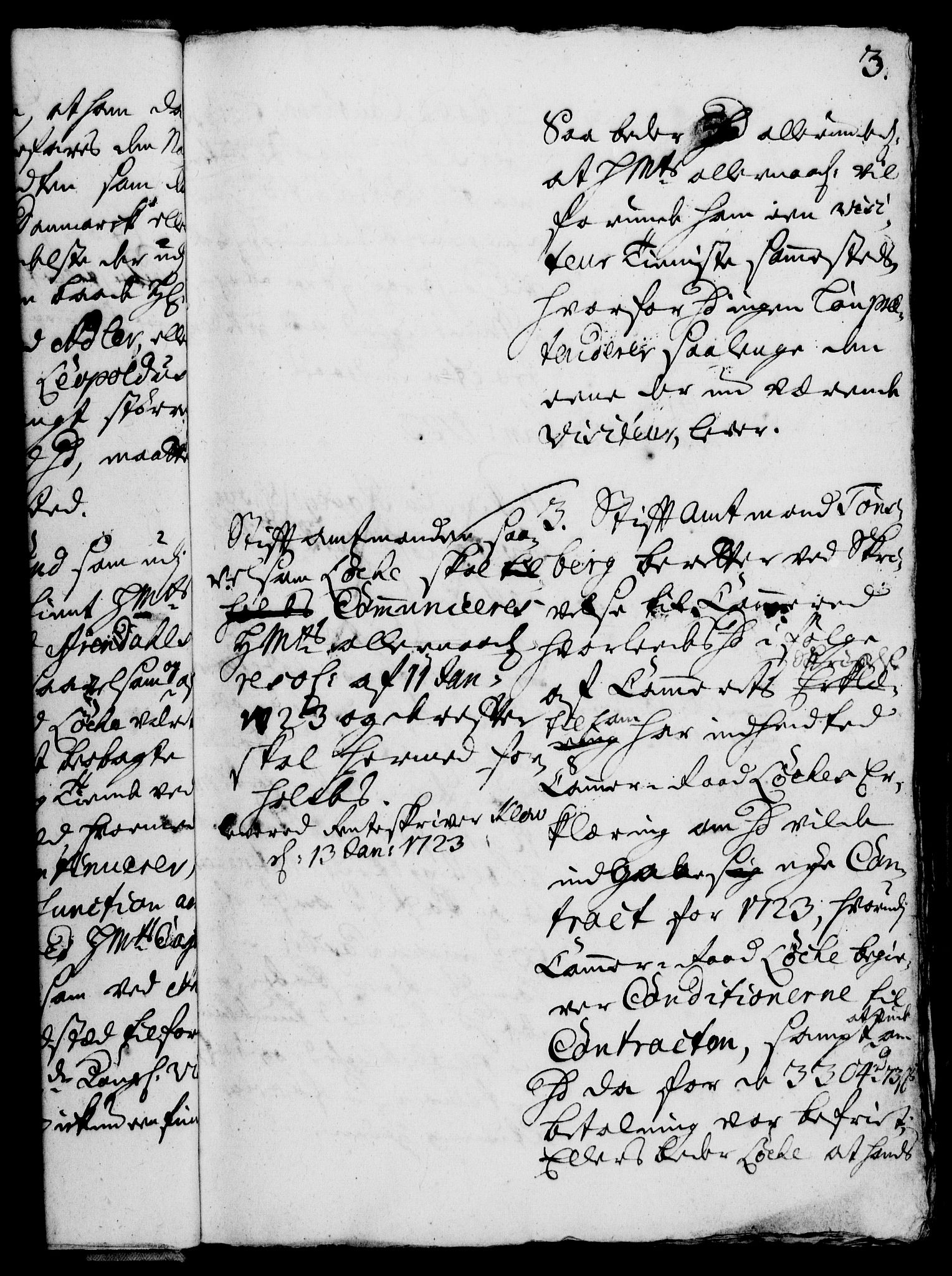 Rentekammeret, Kammerkanselliet, AV/RA-EA-3111/G/Gh/Gha/L0006: Norsk ekstraktmemorialprotokoll (merket RK 53.51), 1723-1724, p. 3