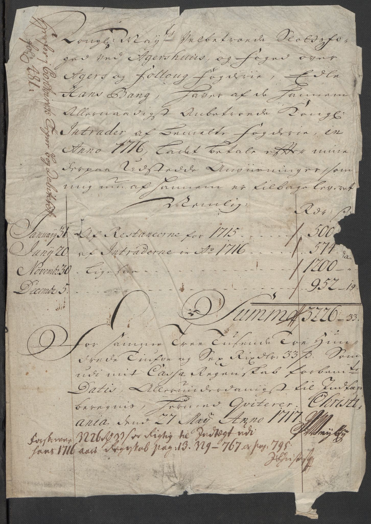 Rentekammeret inntil 1814, Reviderte regnskaper, Fogderegnskap, AV/RA-EA-4092/R10/L0454: Fogderegnskap Aker og Follo, 1716, p. 355