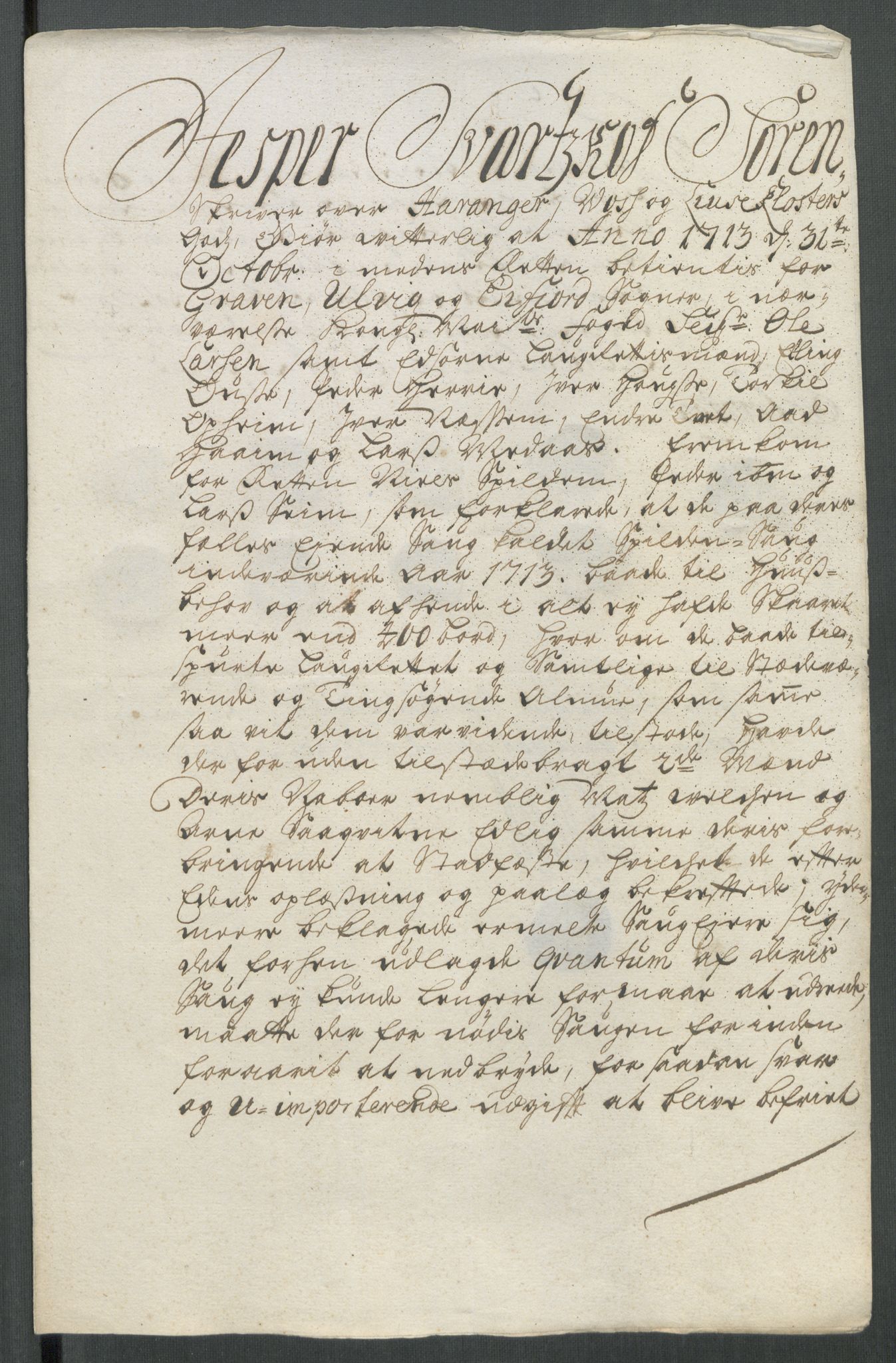 Rentekammeret inntil 1814, Reviderte regnskaper, Fogderegnskap, RA/EA-4092/R48/L2990: Fogderegnskap Sunnhordland og Hardanger, 1714, p. 272