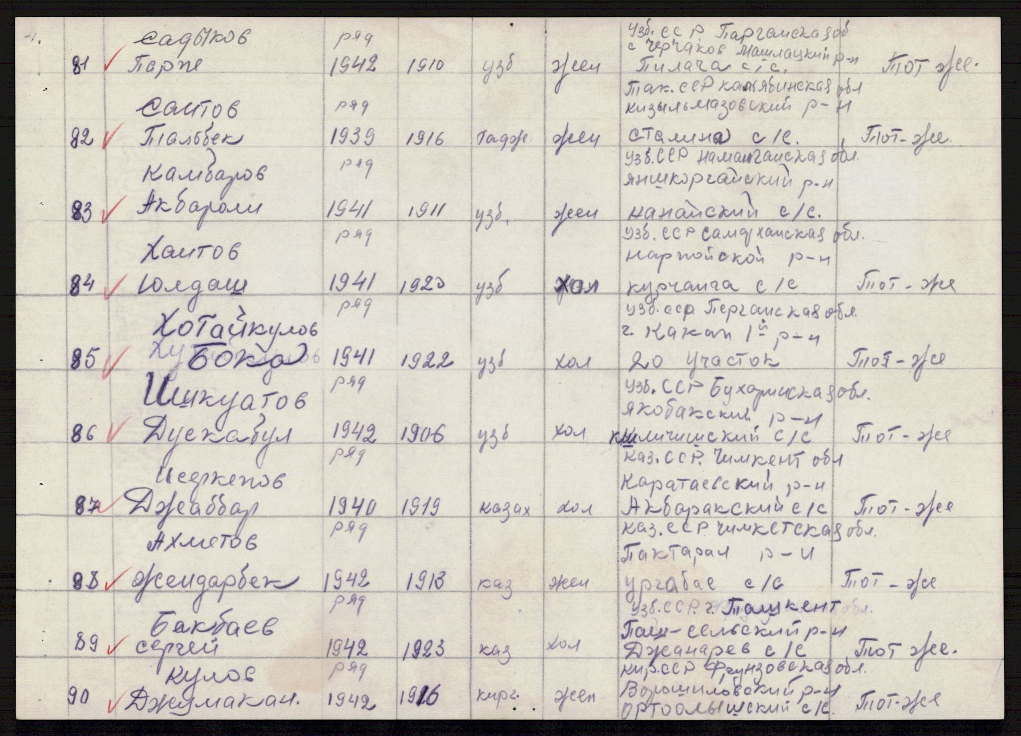 Flyktnings- og fangedirektoratet, Repatrieringskontoret, AV/RA-S-1681/D/Db/L0021: Displaced Persons (DPs) og sivile tyskere, 1945-1948, p. 619