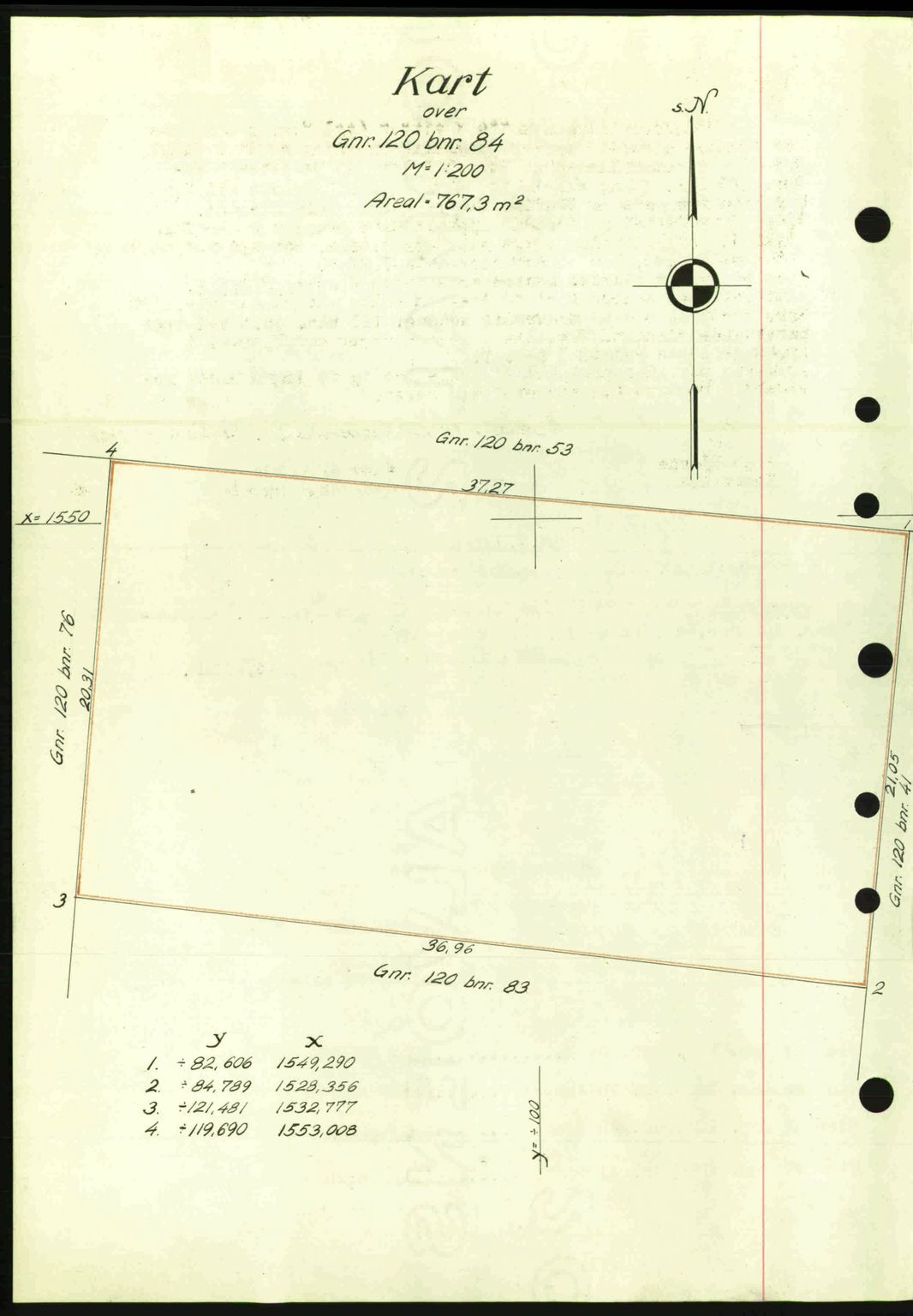 Ålesund byfogd, AV/SAT-A-4384: Mortgage book no. 36a, 1944-1945, Diary no: : 330/1945