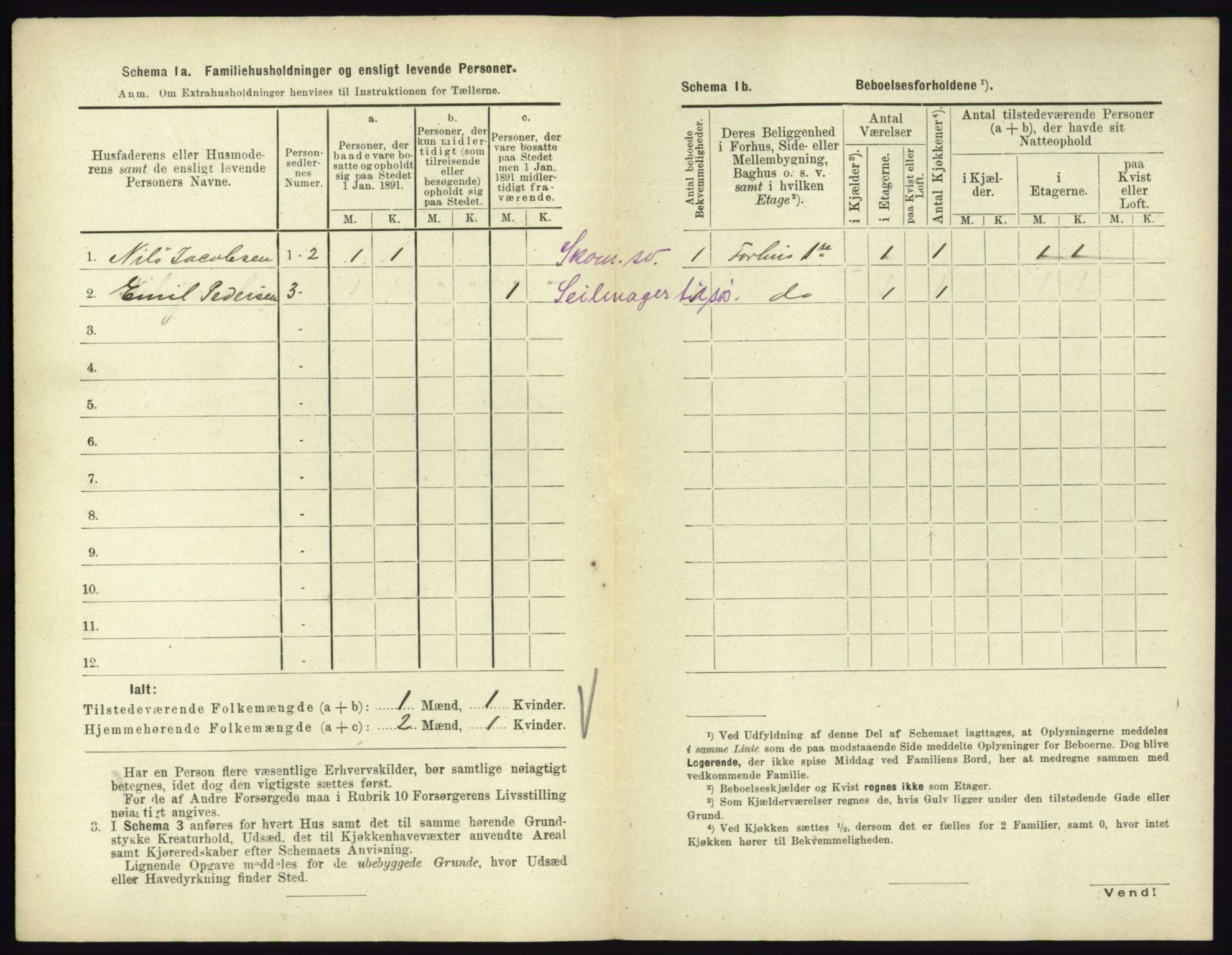 RA, 1891 census for 0705 Tønsberg, 1891, p. 639