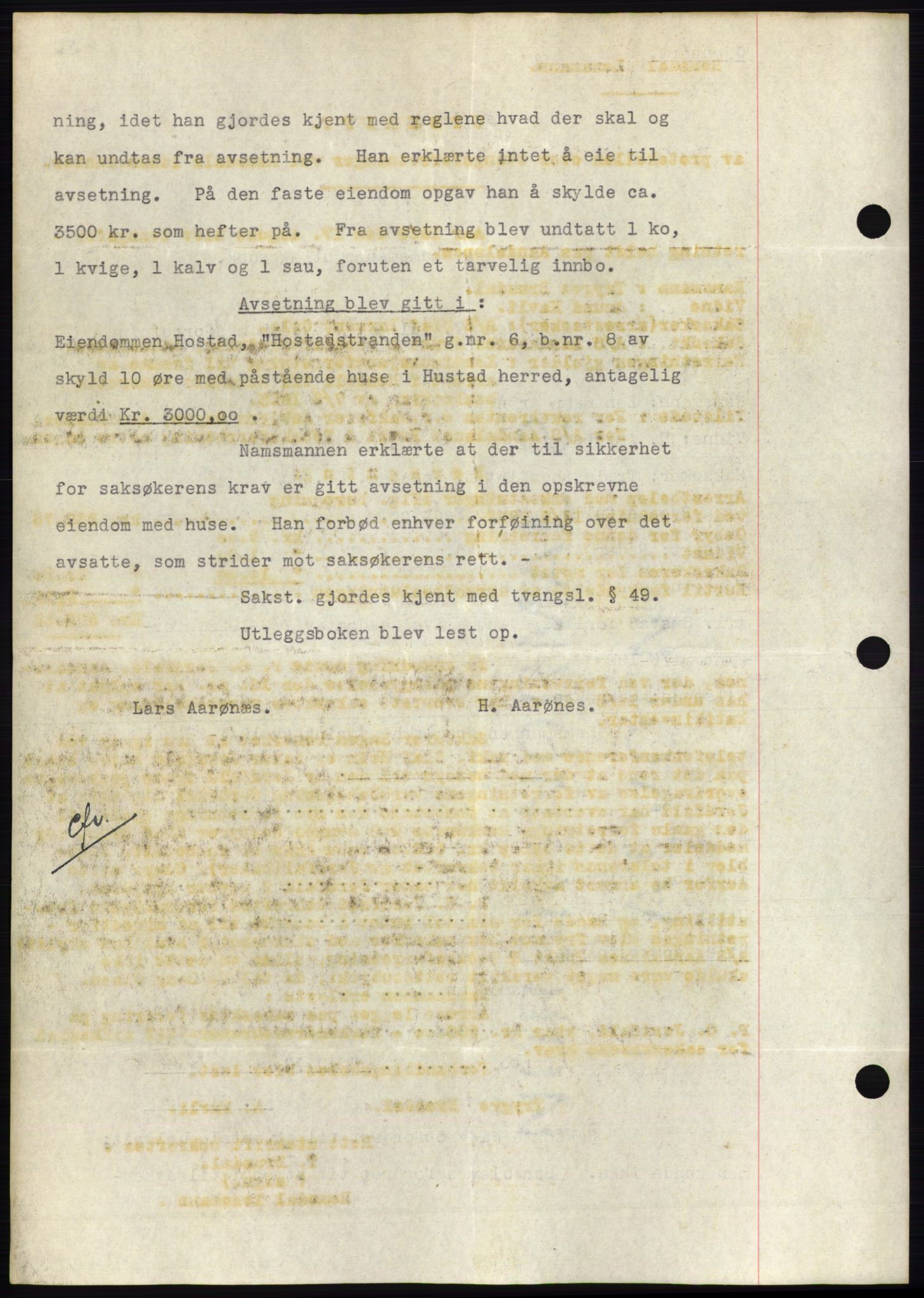 Romsdal sorenskriveri, AV/SAT-A-4149/1/2/2C/L0055: Mortgage book no. 49, 1928-1929, Deed date: 15.08.1928