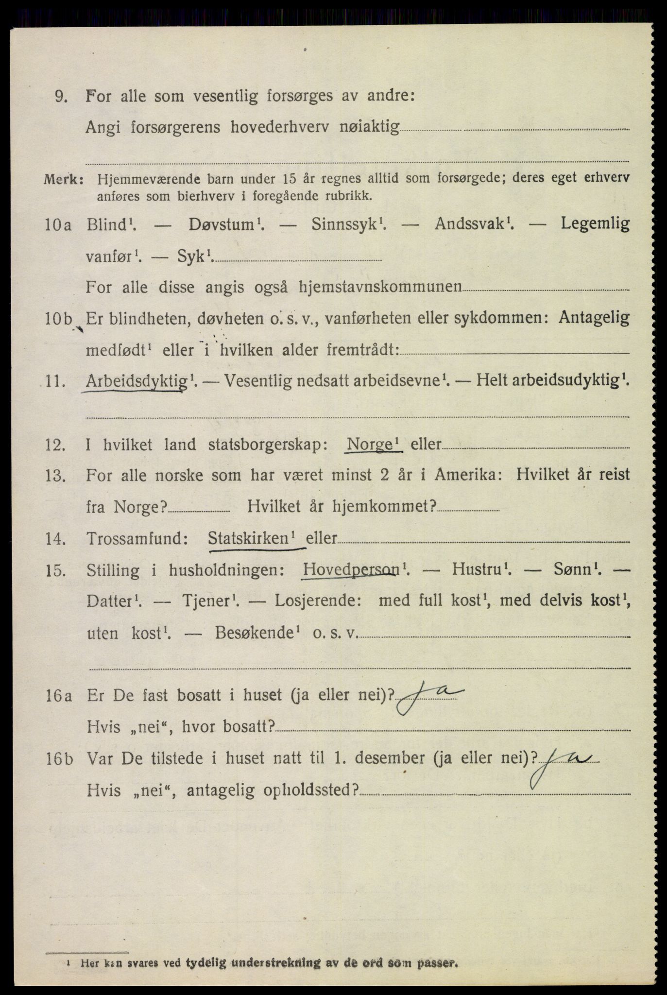 SAH, 1920 census for Nes (Hedmark), 1920, p. 8007