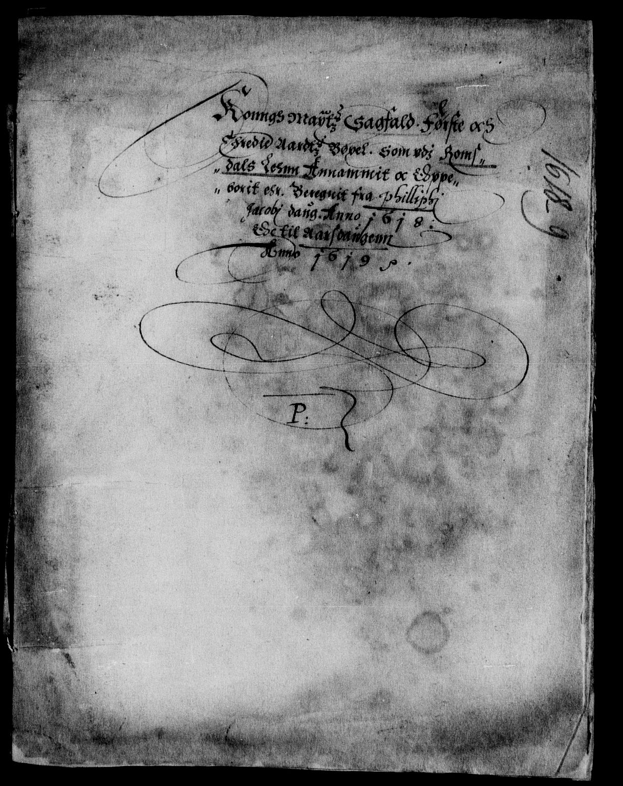 Rentekammeret inntil 1814, Reviderte regnskaper, Lensregnskaper, AV/RA-EA-5023/R/Rb/Rbw/L0017: Trondheim len, 1618-1619