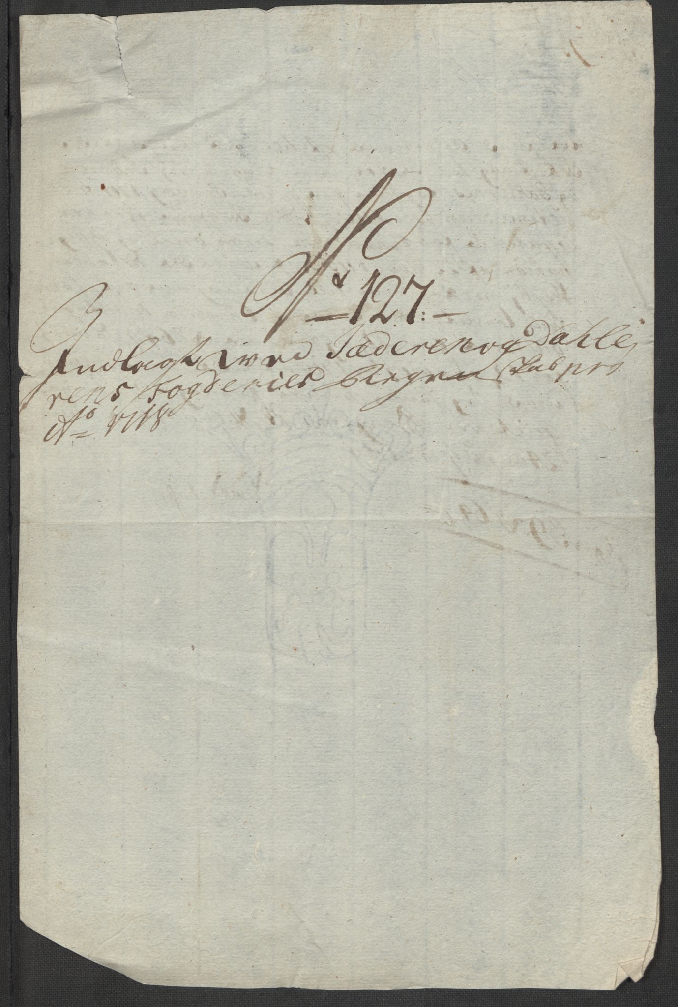 Rentekammeret inntil 1814, Reviderte regnskaper, Fogderegnskap, AV/RA-EA-4092/R46/L2743: Fogderegnskap Jæren og Dalane, 1718, p. 415