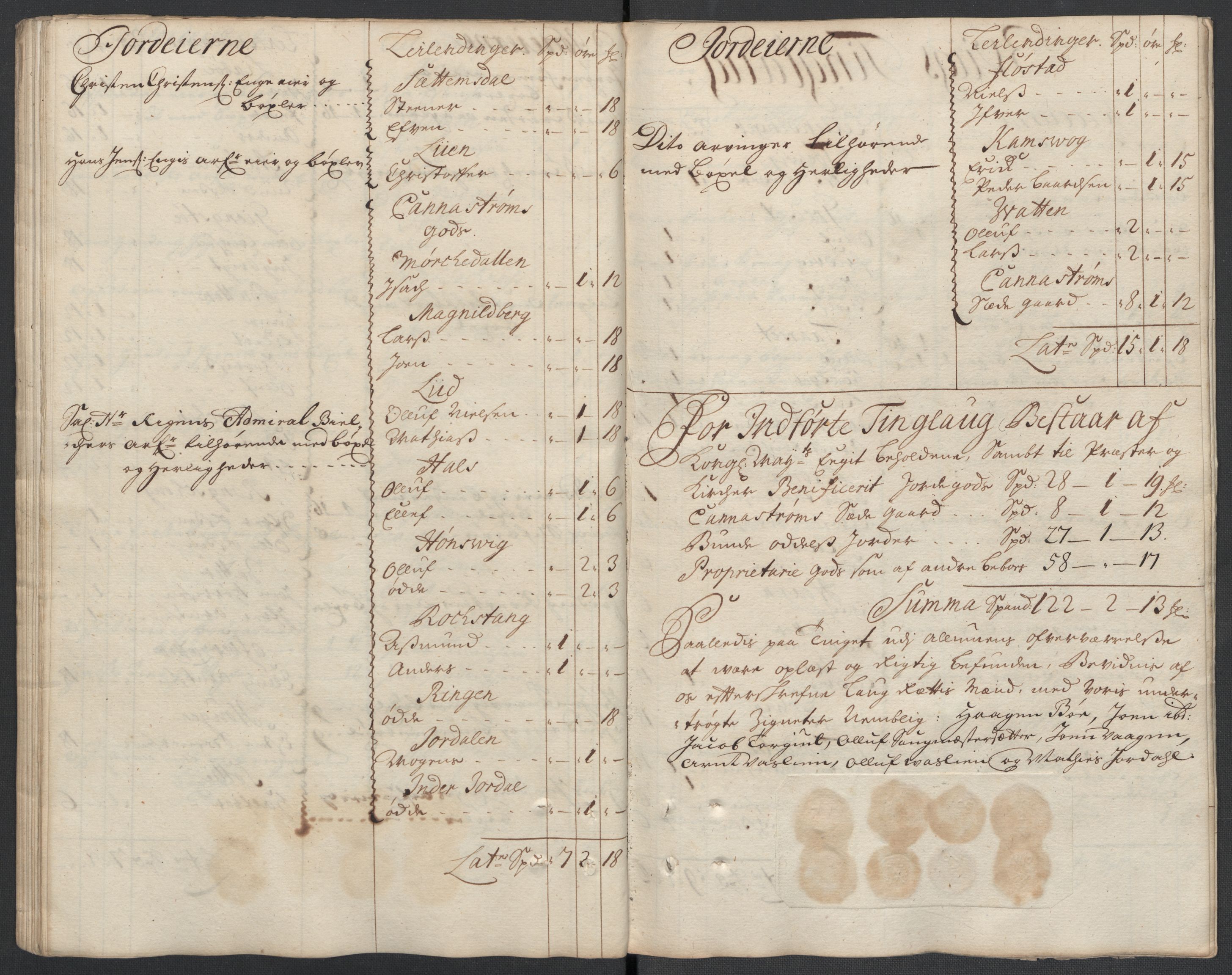 Rentekammeret inntil 1814, Reviderte regnskaper, Fogderegnskap, RA/EA-4092/R56/L3744: Fogderegnskap Nordmøre, 1709-1710, p. 64