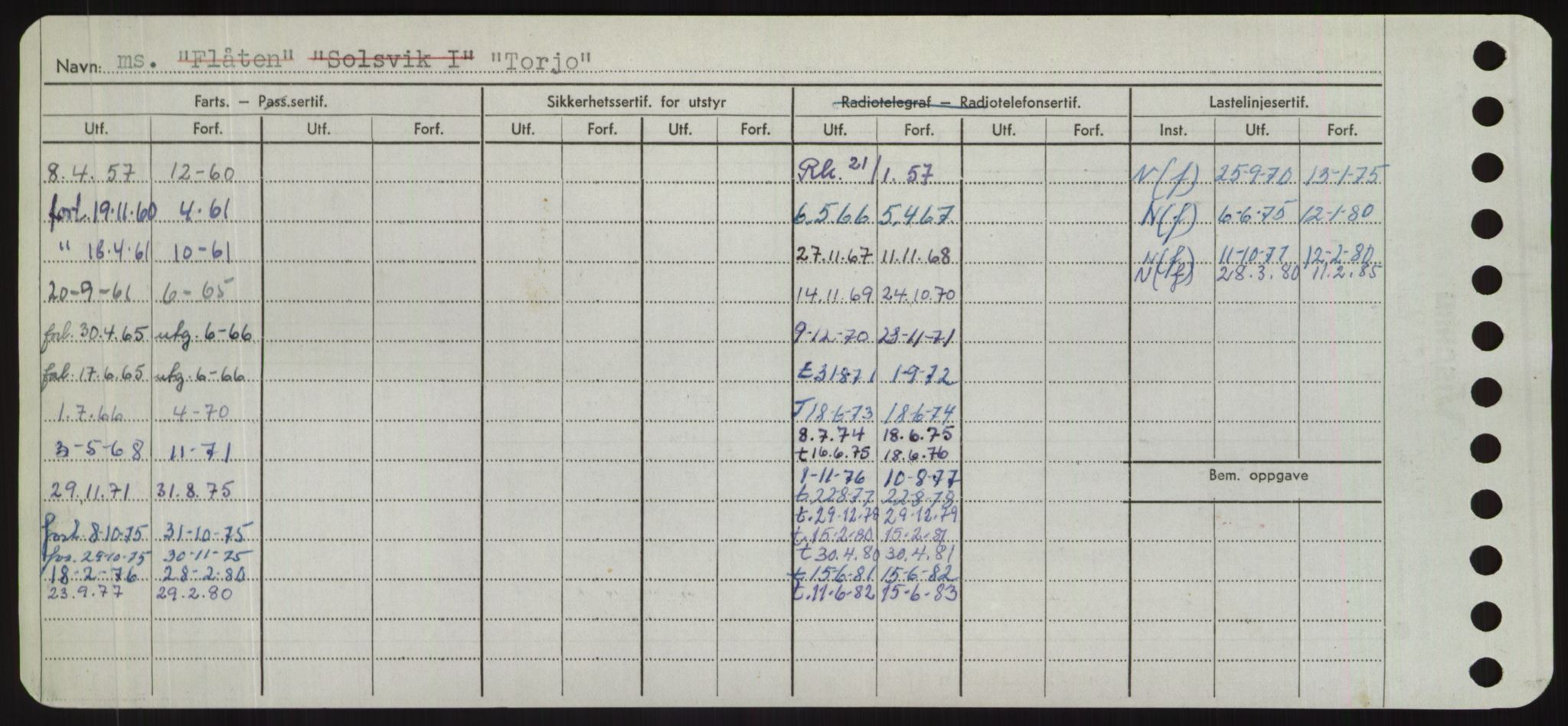 Sjøfartsdirektoratet med forløpere, Skipsmålingen, AV/RA-S-1627/H/Hd/L0039: Fartøy, Ti-Tø, p. 330