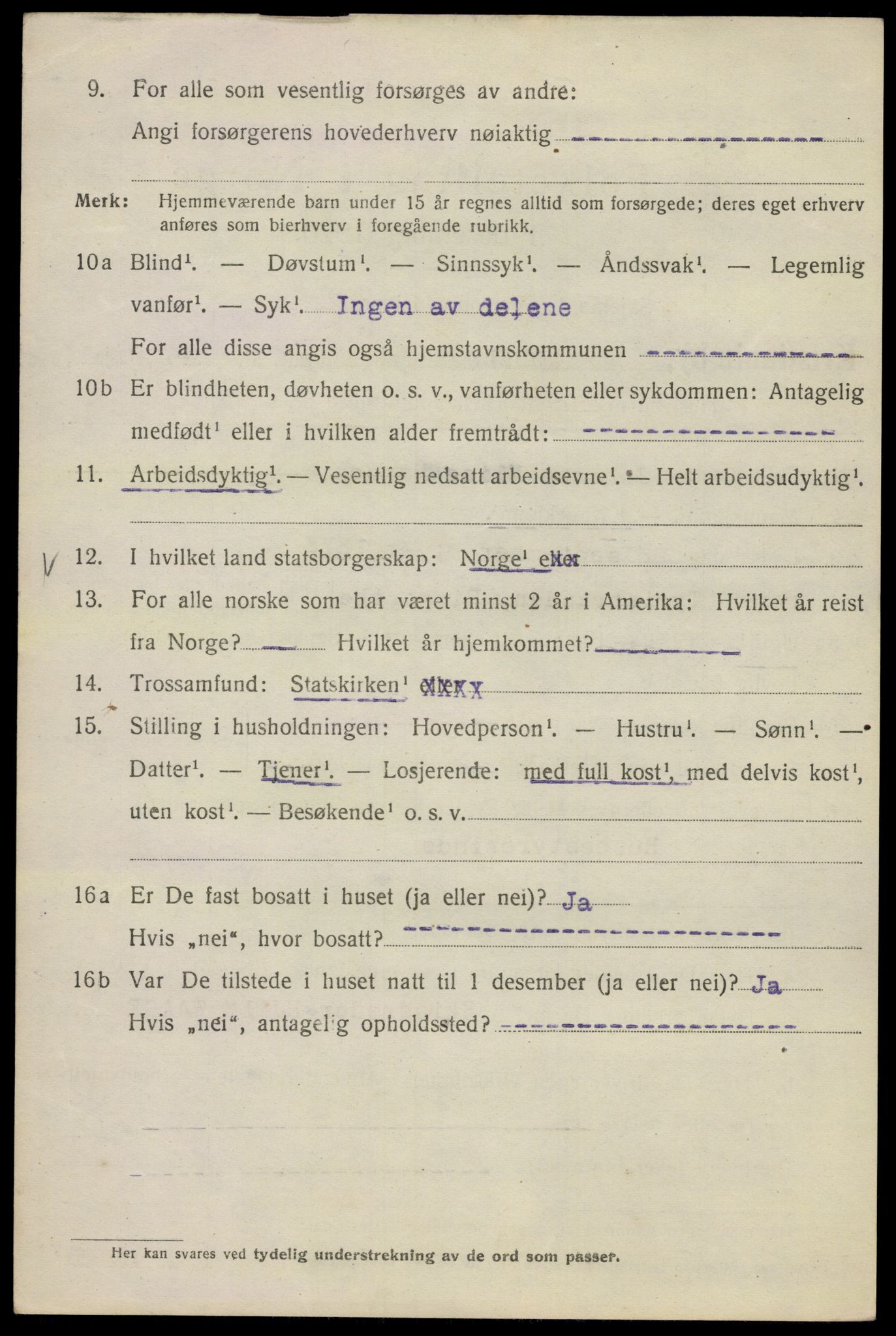 SAO, 1920 census for Kristiania, 1920, p. 418060