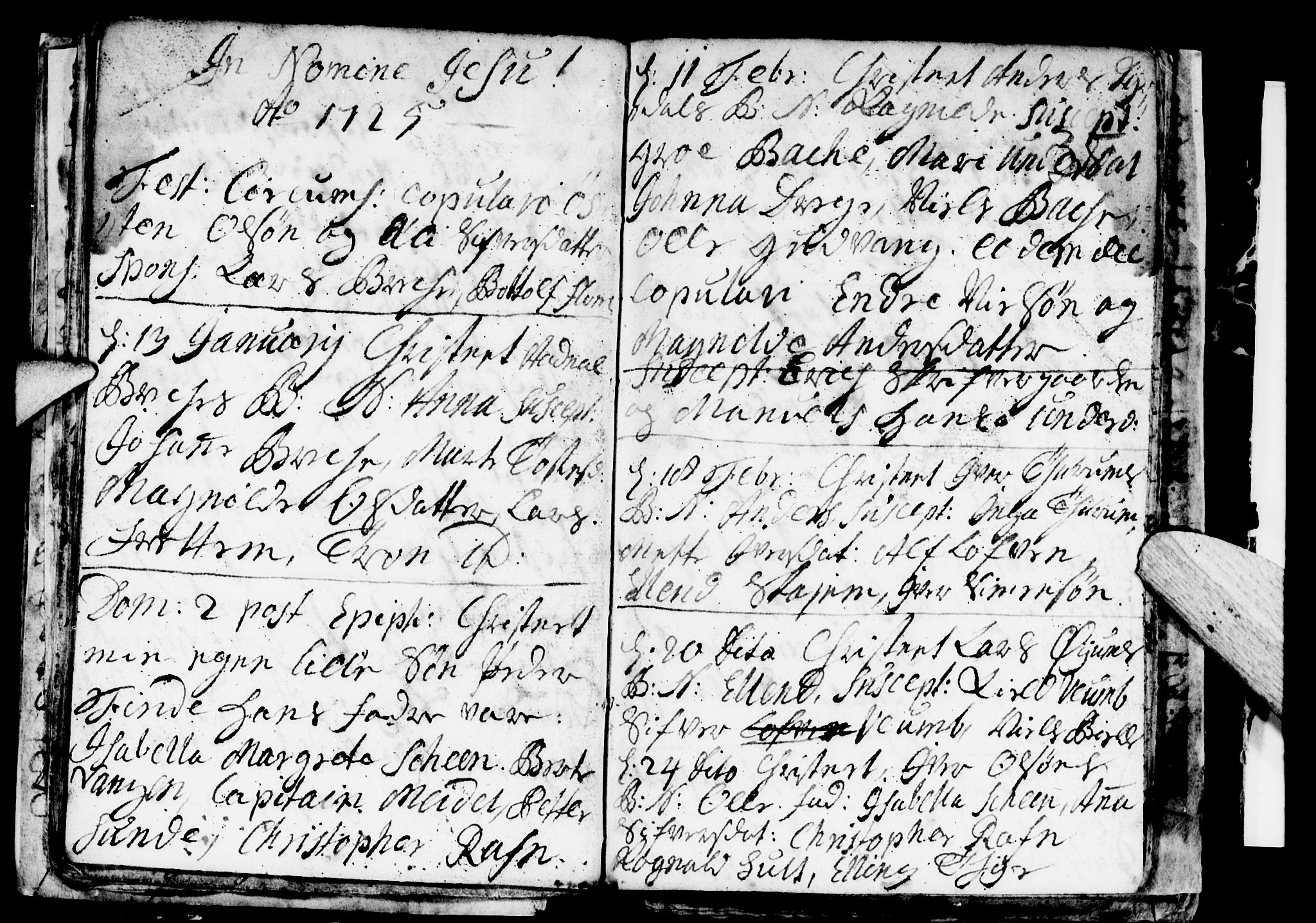 Aurland sokneprestembete, SAB/A-99937/H/Ha/Haa/L0001: Parish register (official) no. A 1, 1716-1734, p. 35