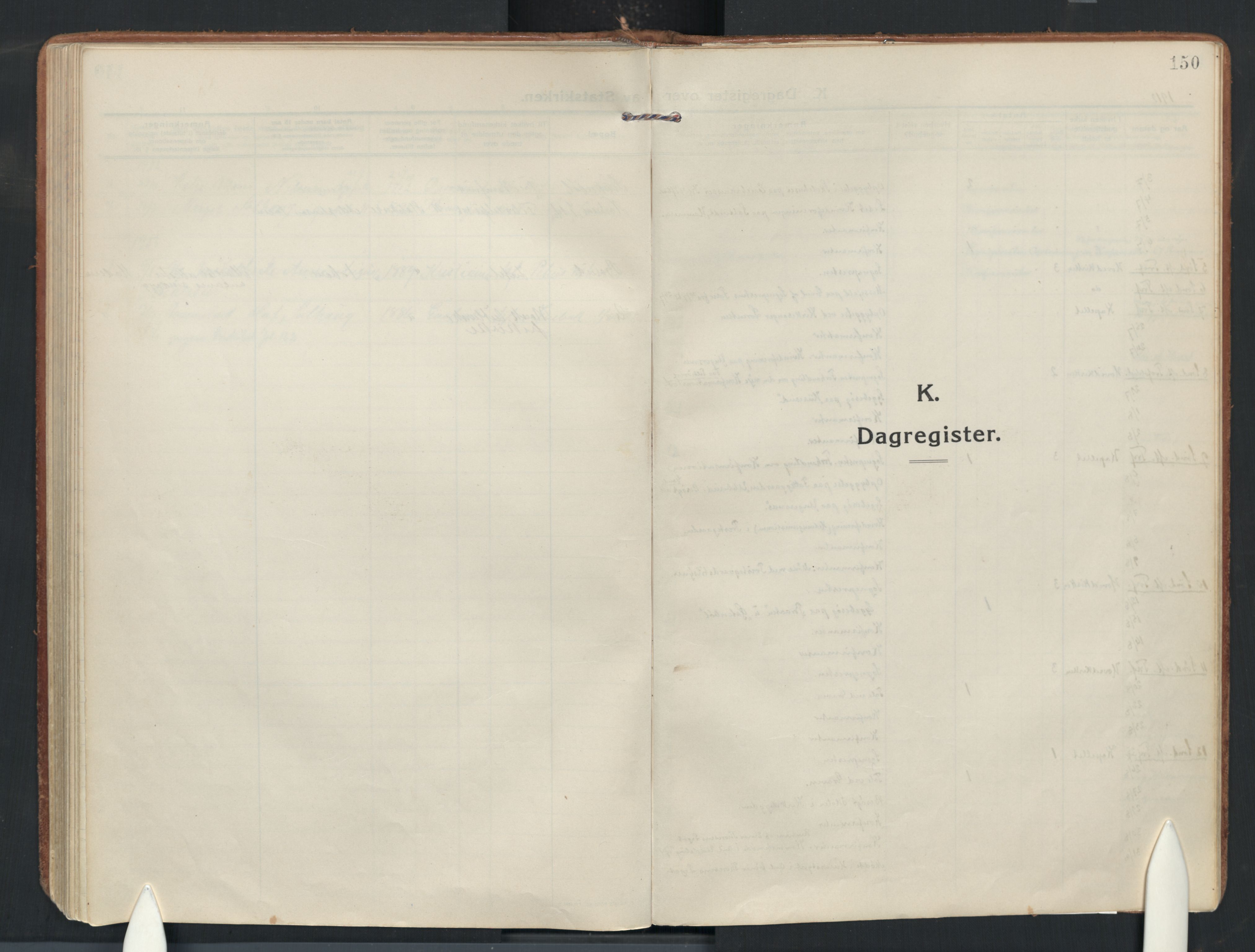 Enebakk prestekontor Kirkebøker, SAO/A-10171c/F/Fa/L0019: Parish register (official) no. I 19, 1912-1935, p. 150