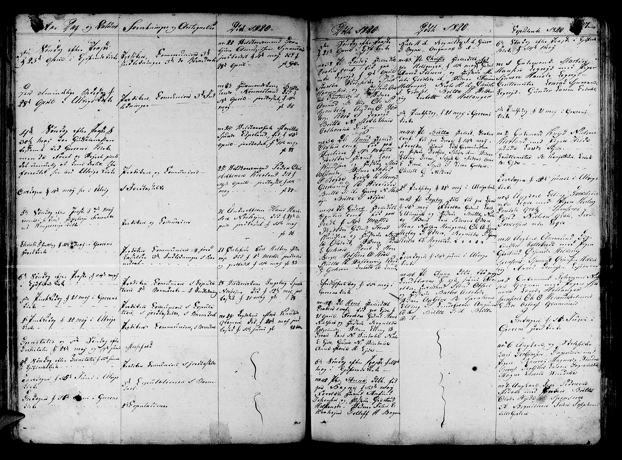 Ulvik sokneprestembete, SAB/A-78801/H/Haa: Parish register (official) no. A 11, 1793-1838, p. 127