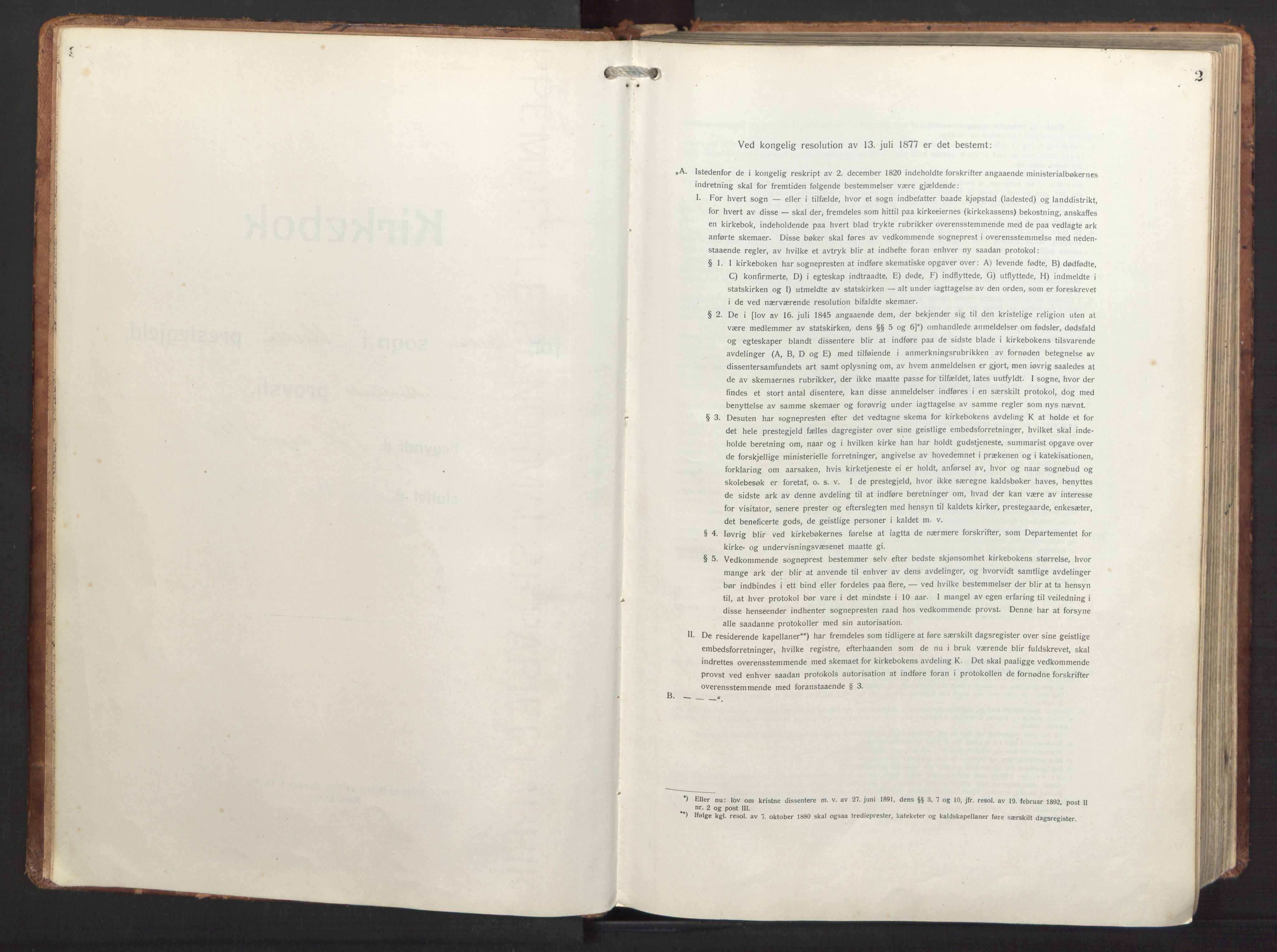 Herdla Sokneprestembete, SAB/A-75701/H/Haa: Parish register (official) no. A 6, 1918-1933, p. 2