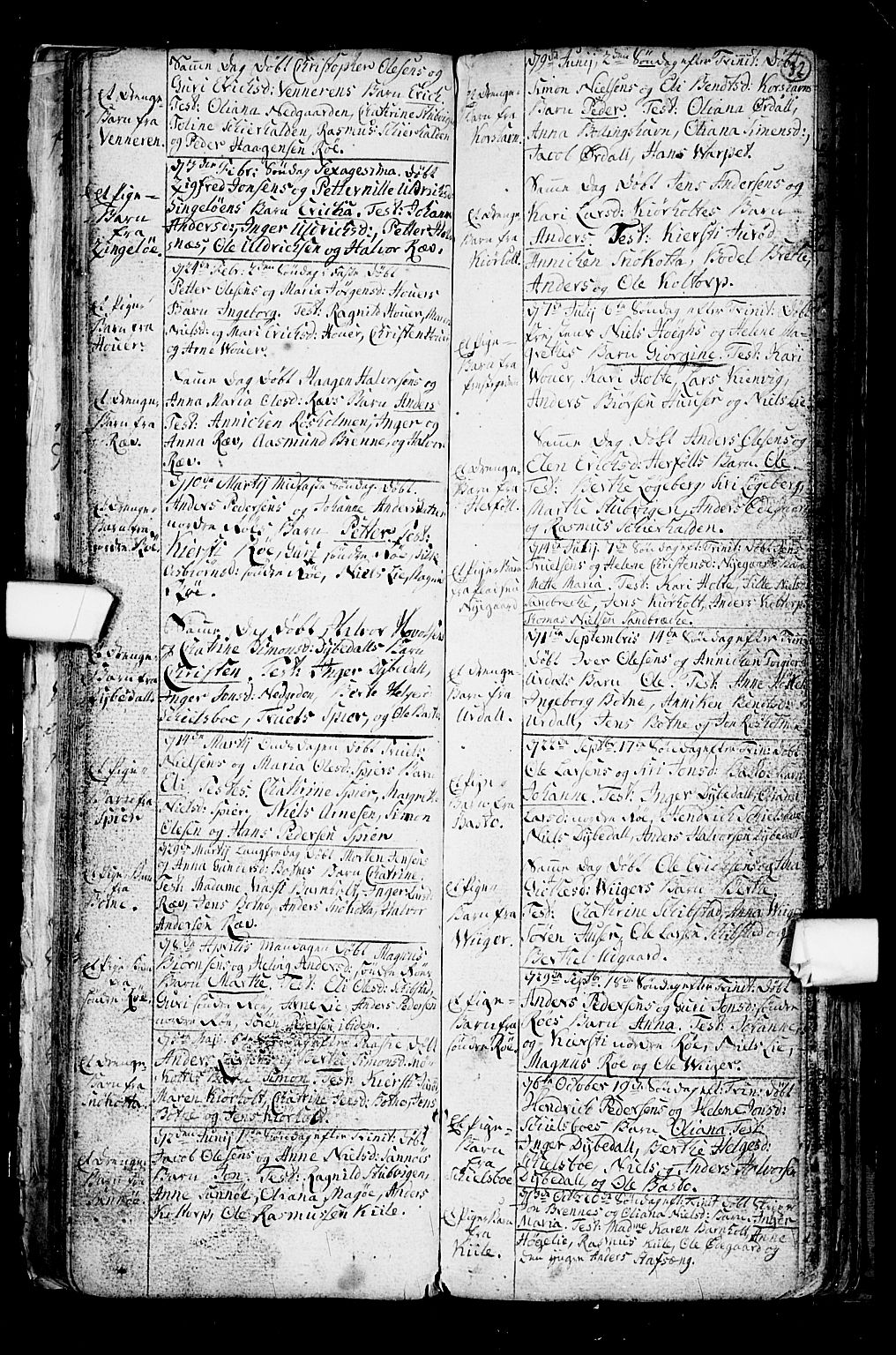 Hvaler prestekontor Kirkebøker, SAO/A-2001/F/Fa/L0003: Parish register (official) no. I 3, 1758-1796, p. 32