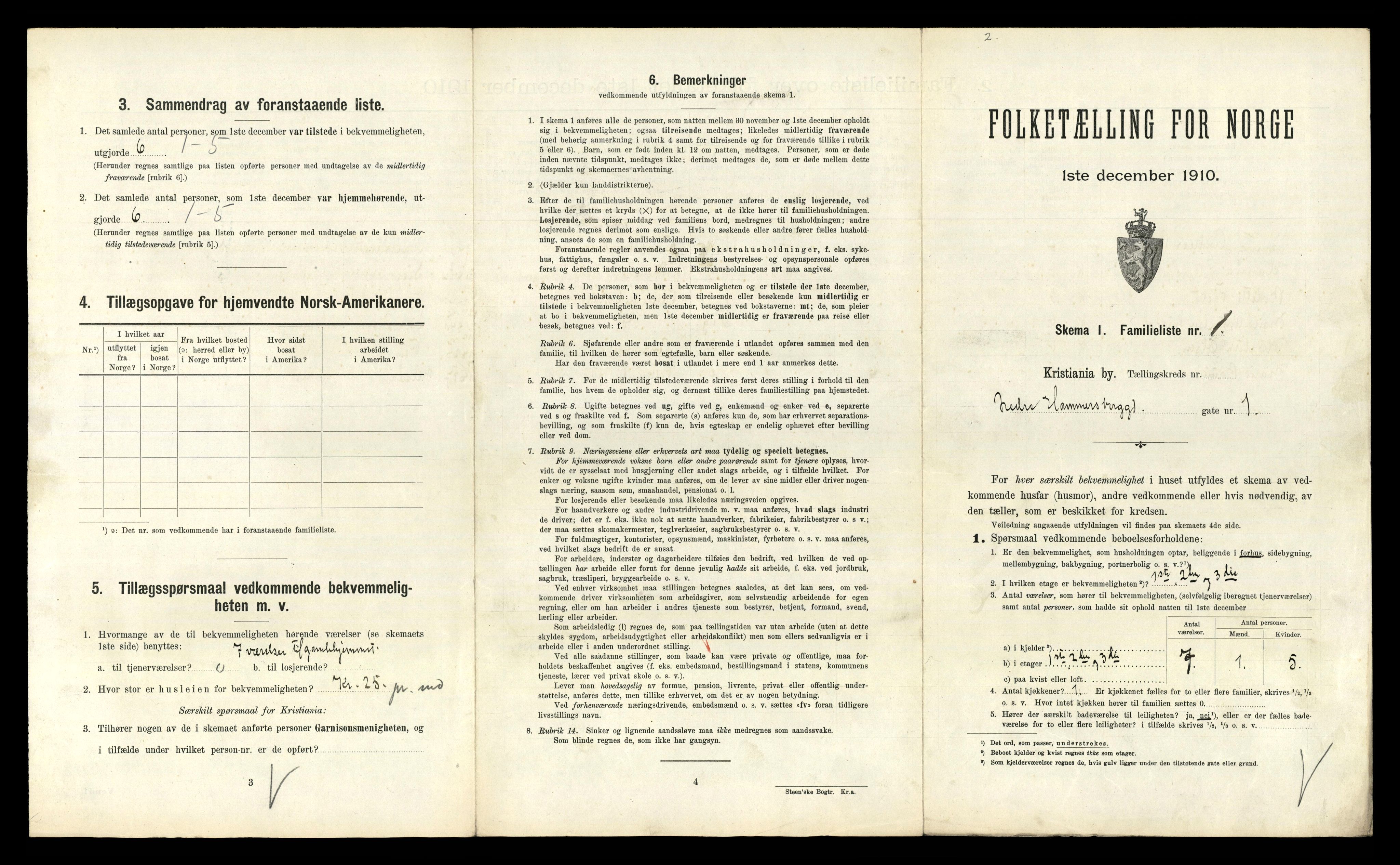 RA, 1910 census for Kristiania, 1910, p. 67411