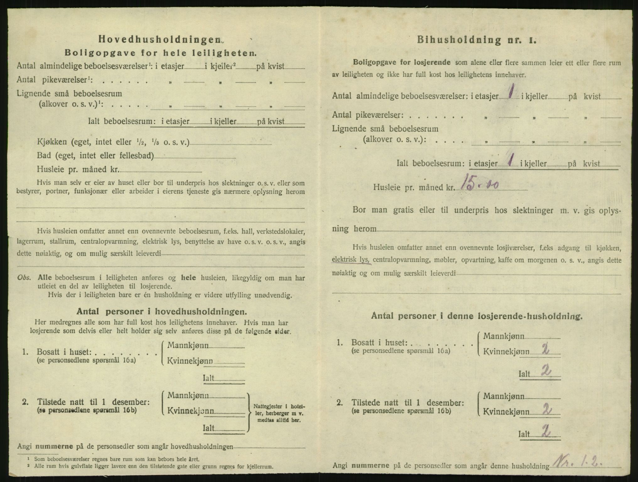 SAT, 1920 census for Steinkjer, 1920, p. 1003