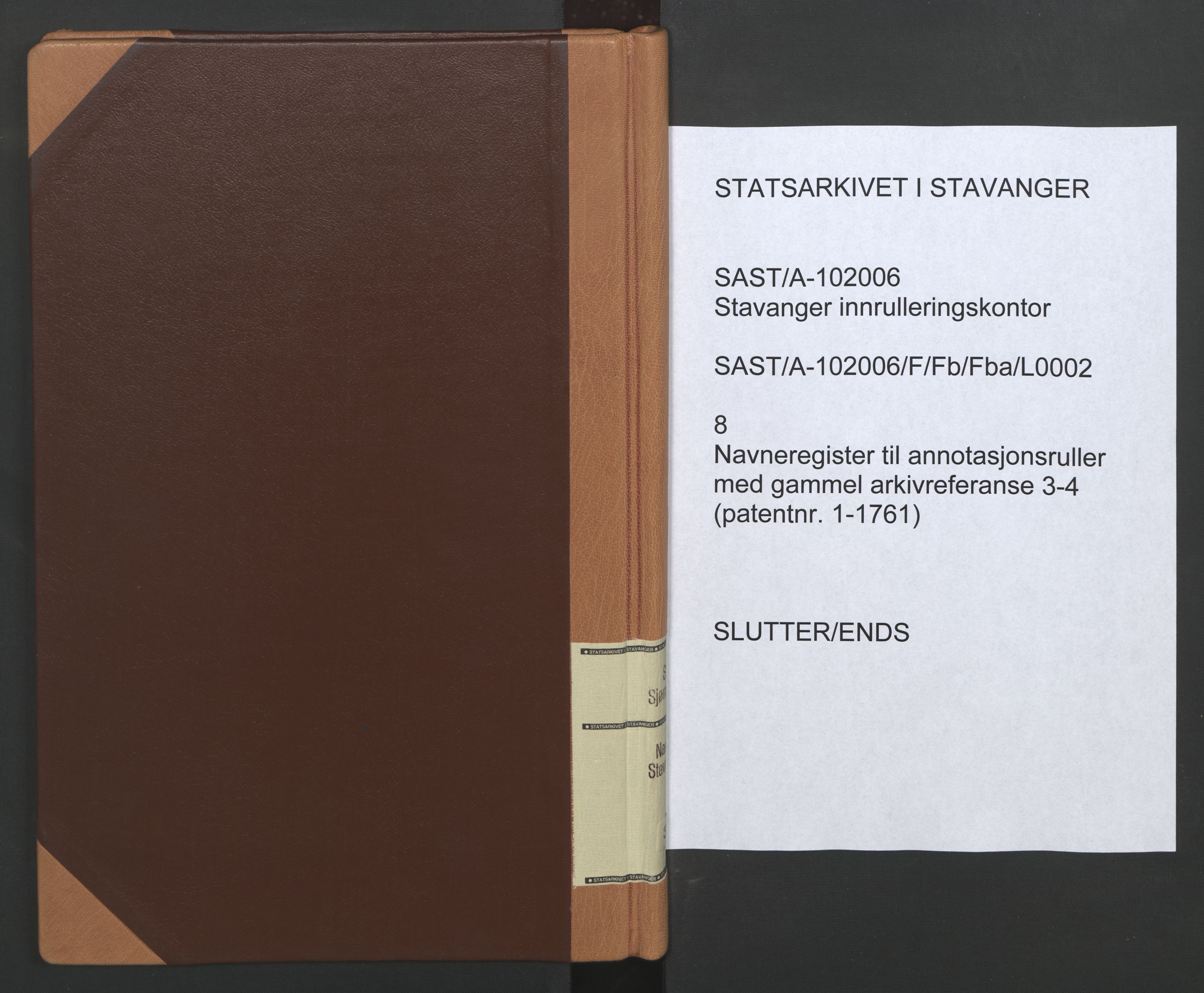 Stavanger sjømannskontor, AV/SAST-A-102006/F/Fb/Fba/L0002: Navneregister sjøfartsruller, 1860-1869, p. 53