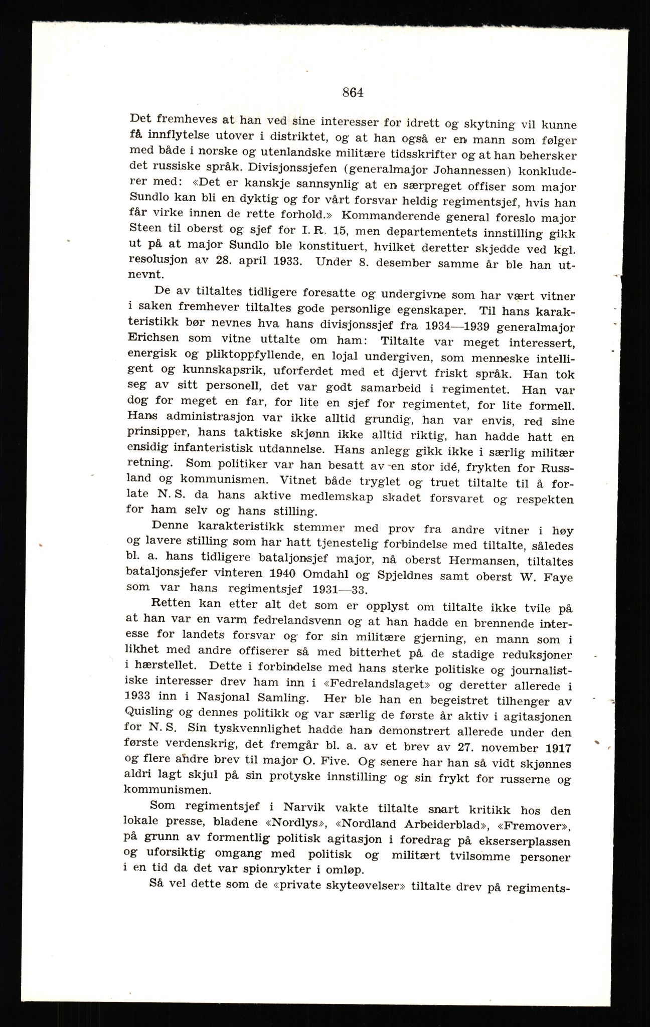 Forsvaret, Forsvarets krigshistoriske avdeling, AV/RA-RAFA-2017/Y/Yb/L0141: II-C-11-620  -  6. Divisjon: IR 15, 1940-1948, p. 458