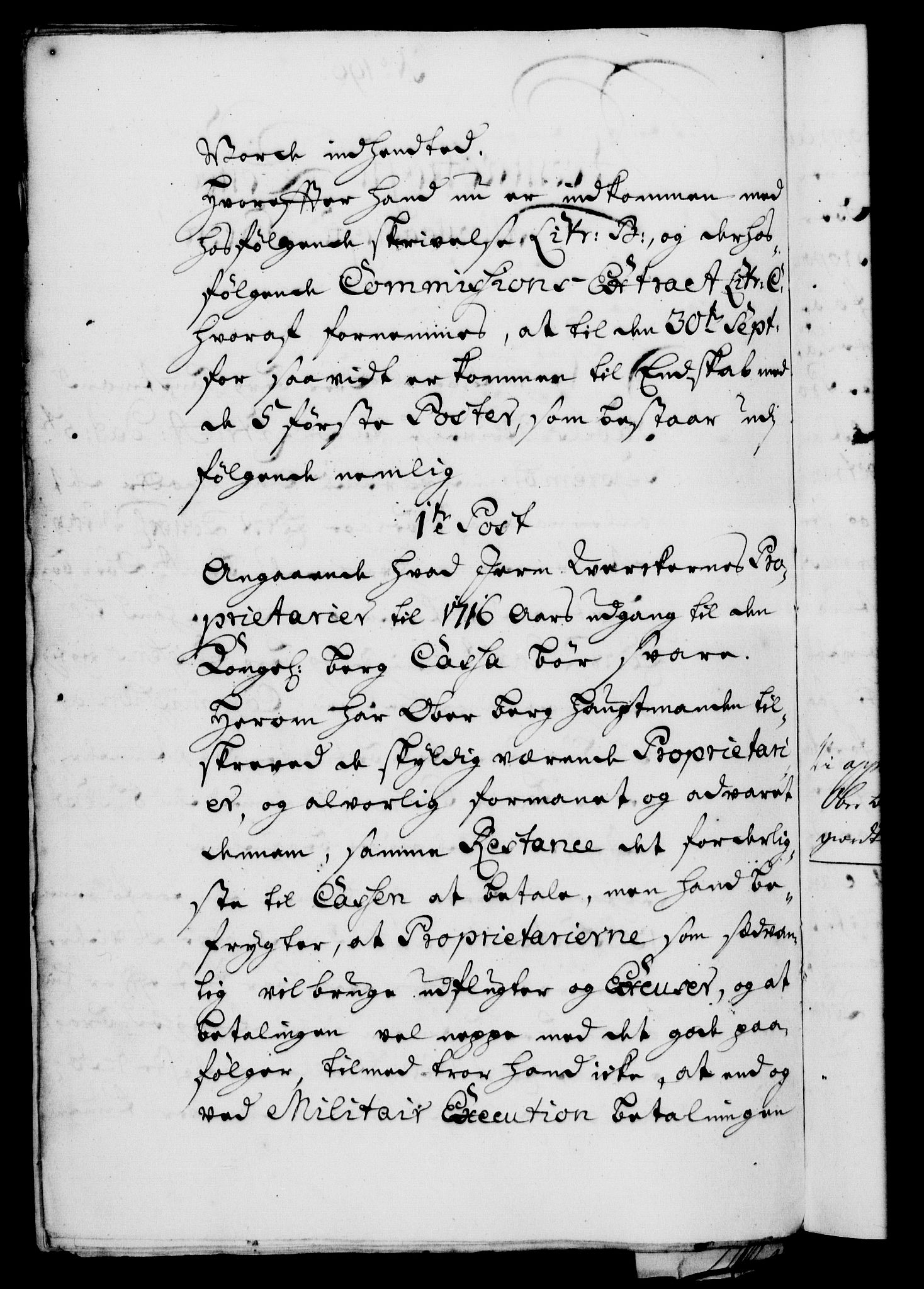 Rentekammeret, Kammerkanselliet, RA/EA-3111/G/Gf/Gfa/L0004: Norsk relasjons- og resolusjonsprotokoll (merket RK 52.4), 1721, p. 1360