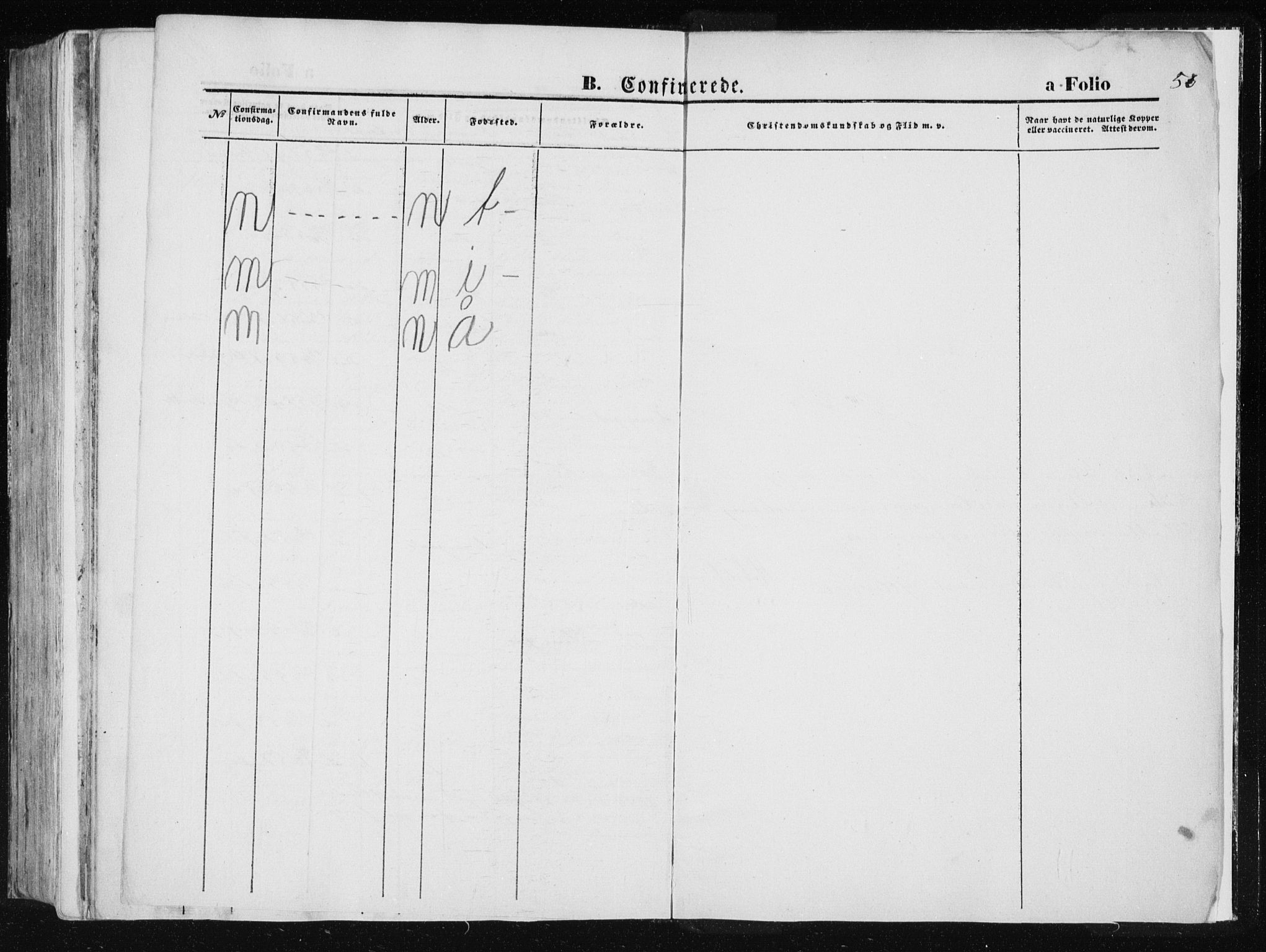 Ministerialprotokoller, klokkerbøker og fødselsregistre - Nord-Trøndelag, AV/SAT-A-1458/733/L0323: Parish register (official) no. 733A02, 1843-1870, p. 58