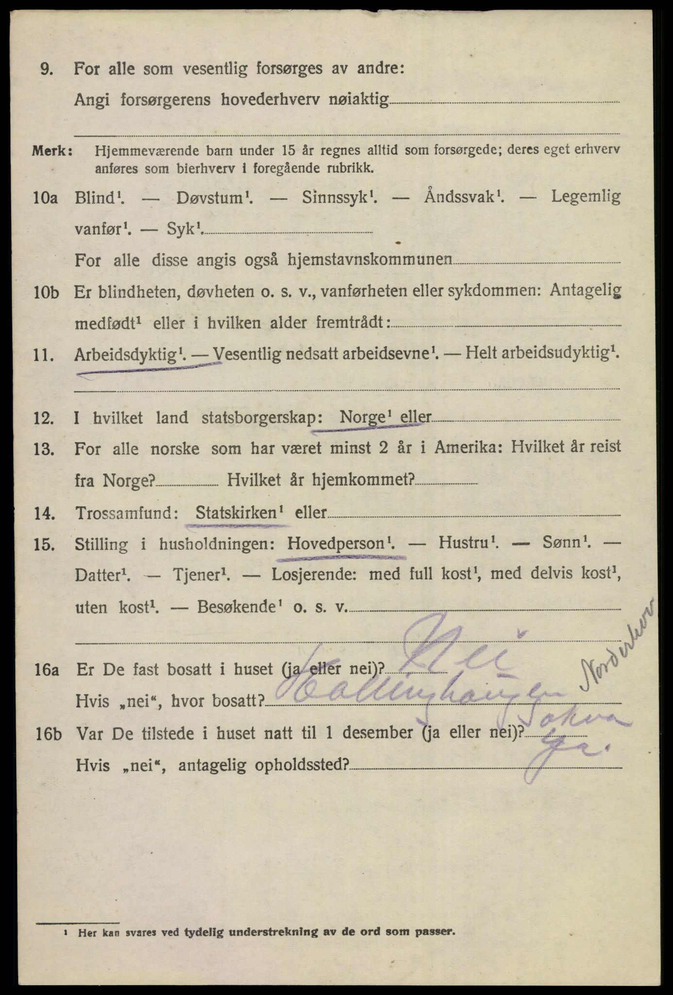 SAKO, 1920 census for Norderhov, 1920, p. 23153