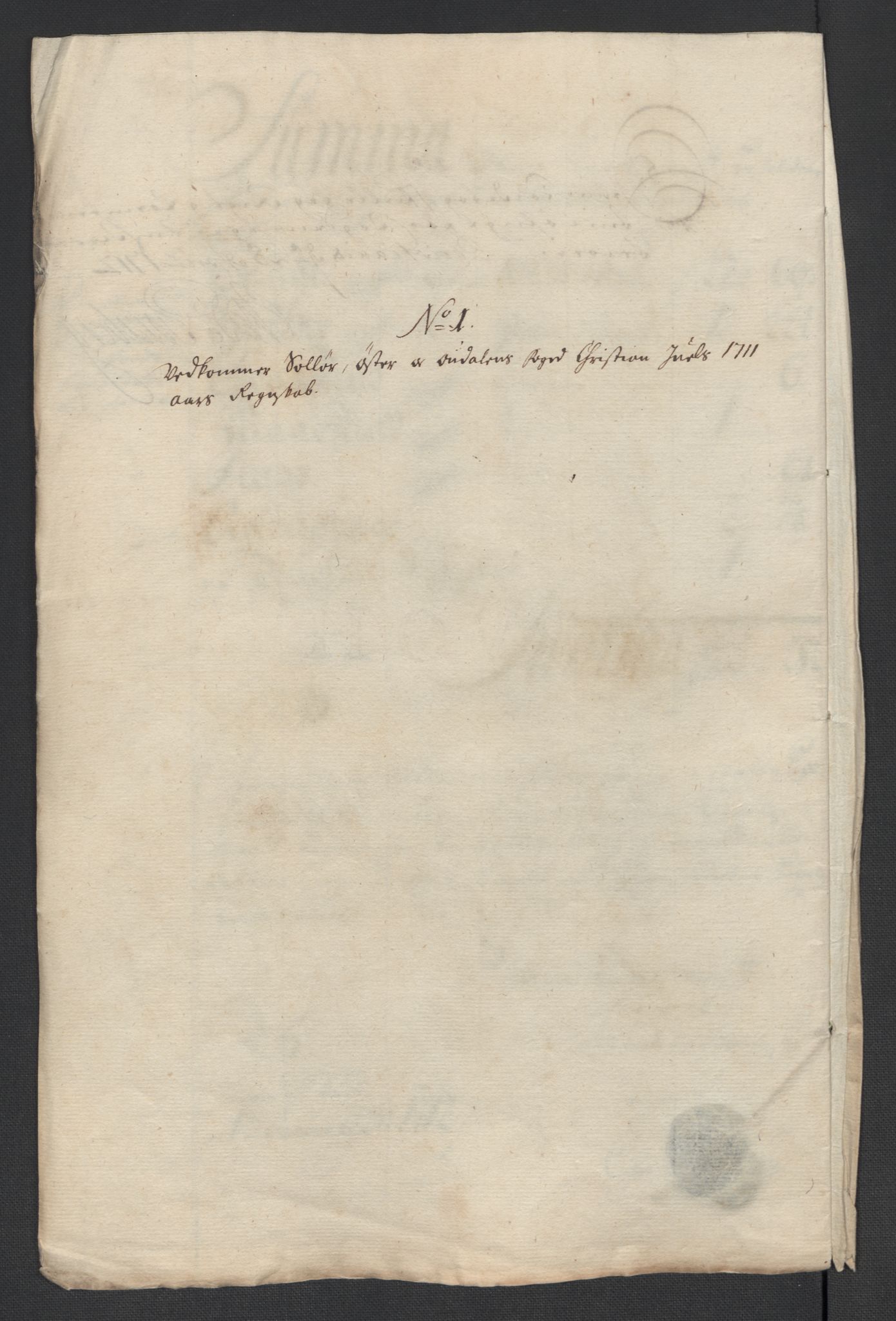 Rentekammeret inntil 1814, Reviderte regnskaper, Fogderegnskap, RA/EA-4092/R13/L0848: Fogderegnskap Solør, Odal og Østerdal, 1711, p. 23