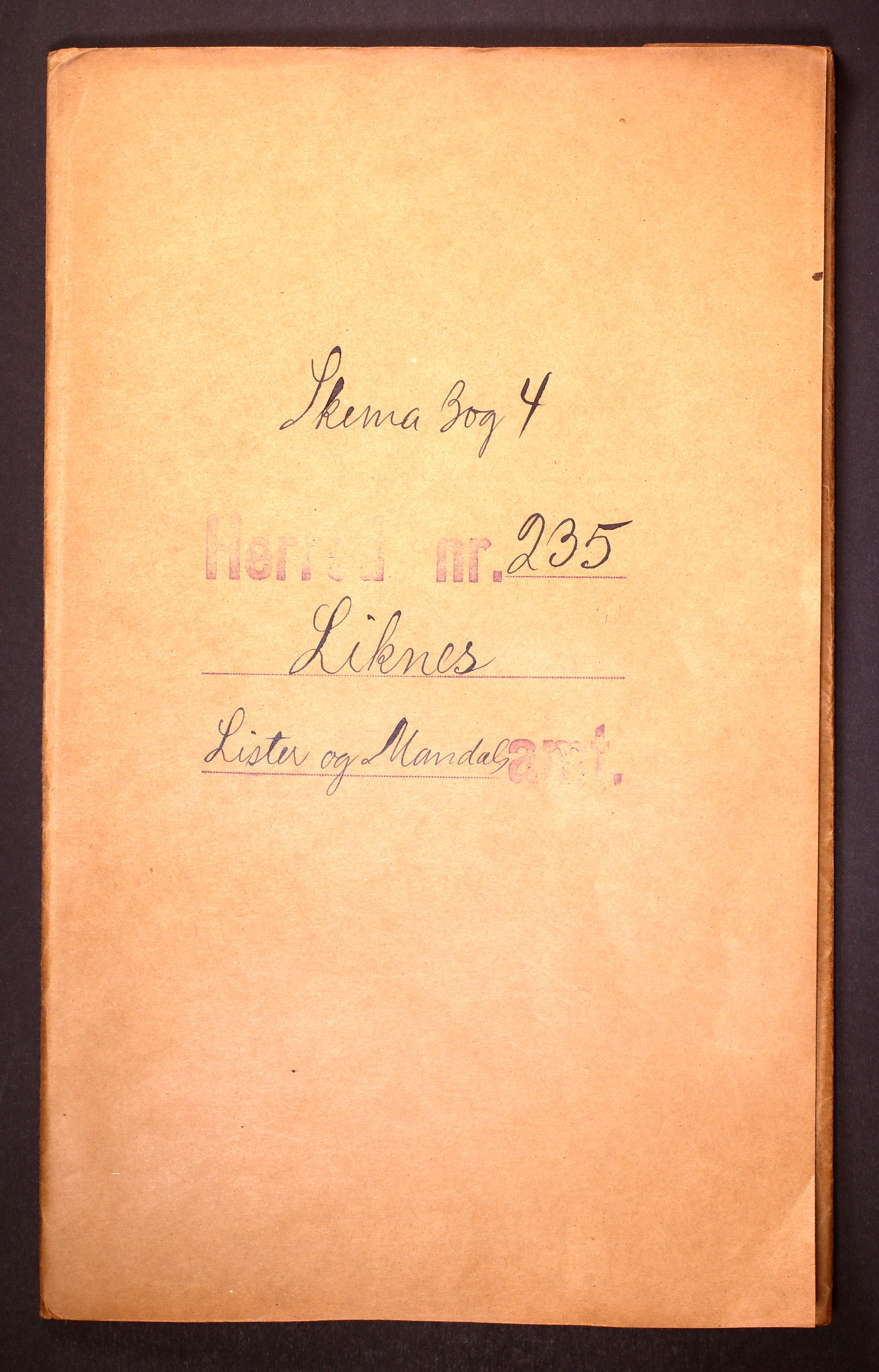 RA, 1910 census for Liknes, 1910, p. 1