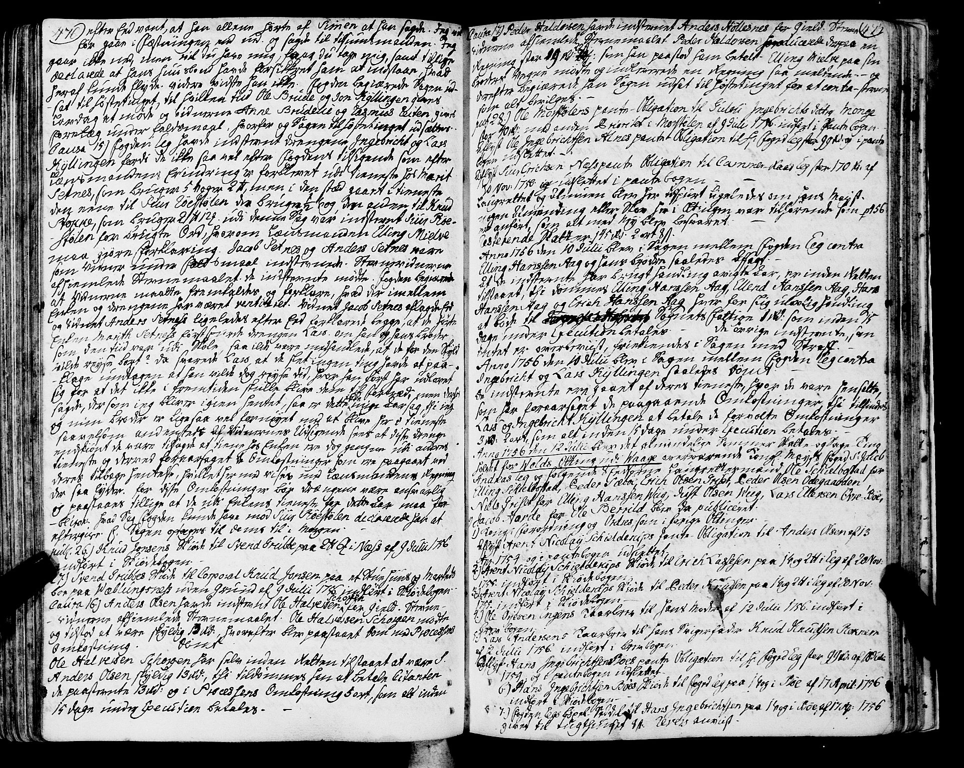 Romsdal sorenskriveri, SAT/A-4149/1/1/1A/L0013: Tingbok, 1749-1757, p. 476-477
