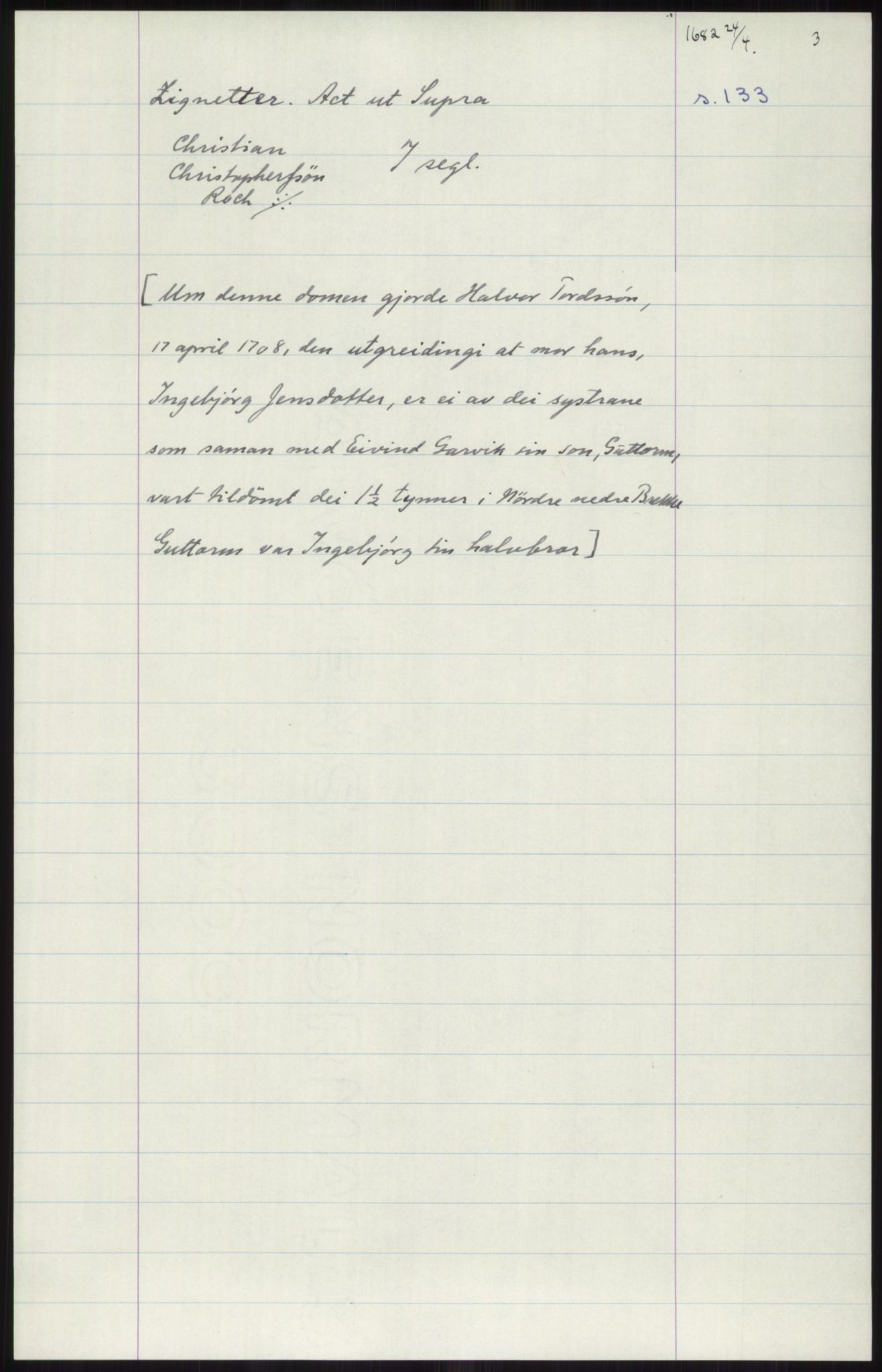 Samlinger til kildeutgivelse, Diplomavskriftsamlingen, AV/RA-EA-4053/H/Ha, p. 3504