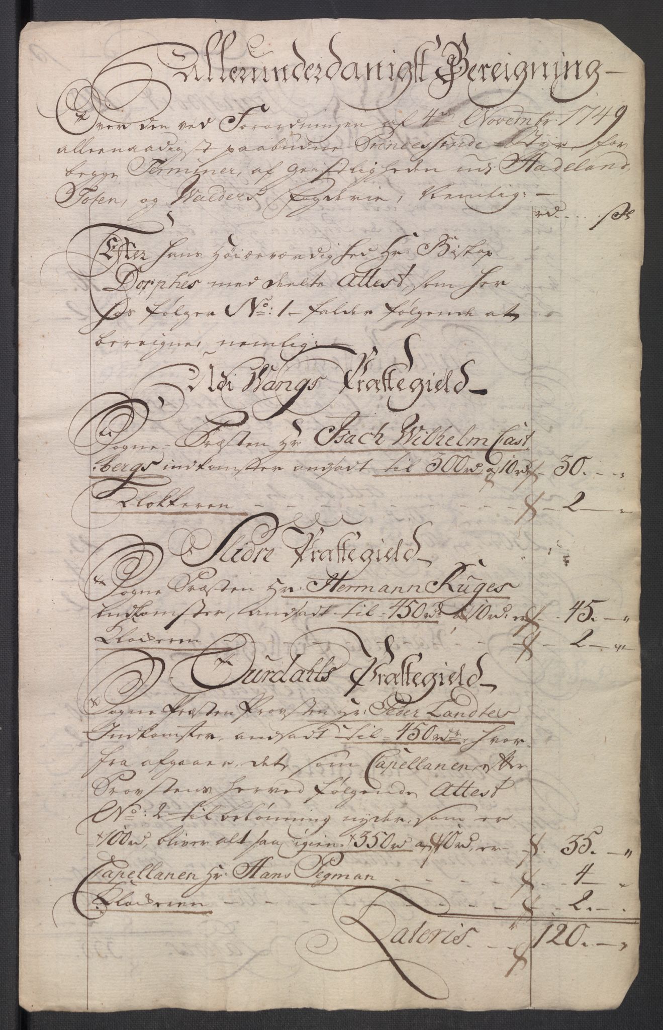 Rentekammeret inntil 1814, Reviderte regnskaper, Fogderegnskap, AV/RA-EA-4092/R18/L1348: Fogderegnskap Hadeland, Toten og Valdres, 1750-1751, p. 297