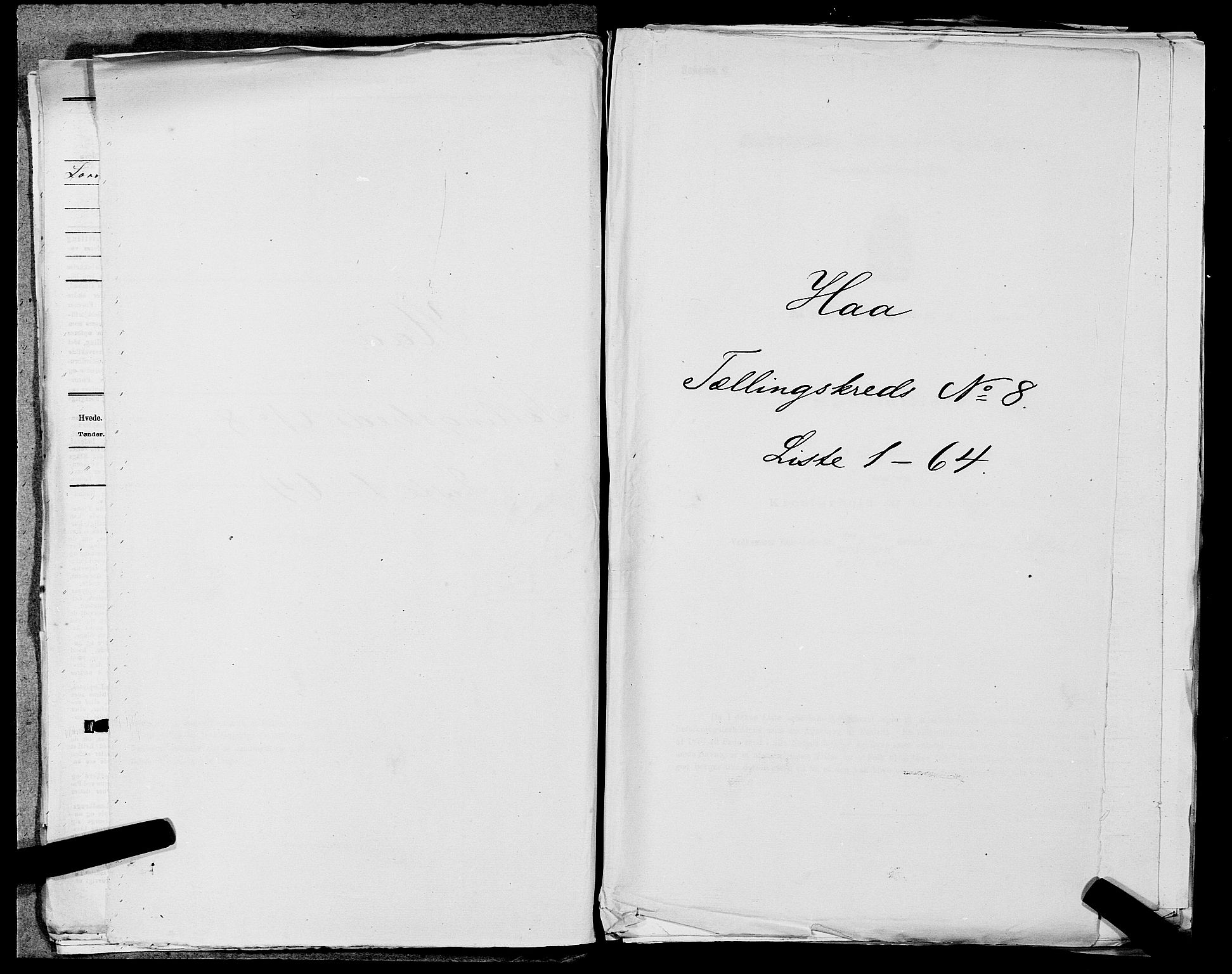 SAST, 1875 census for 1119P Hå, 1875, p. 818