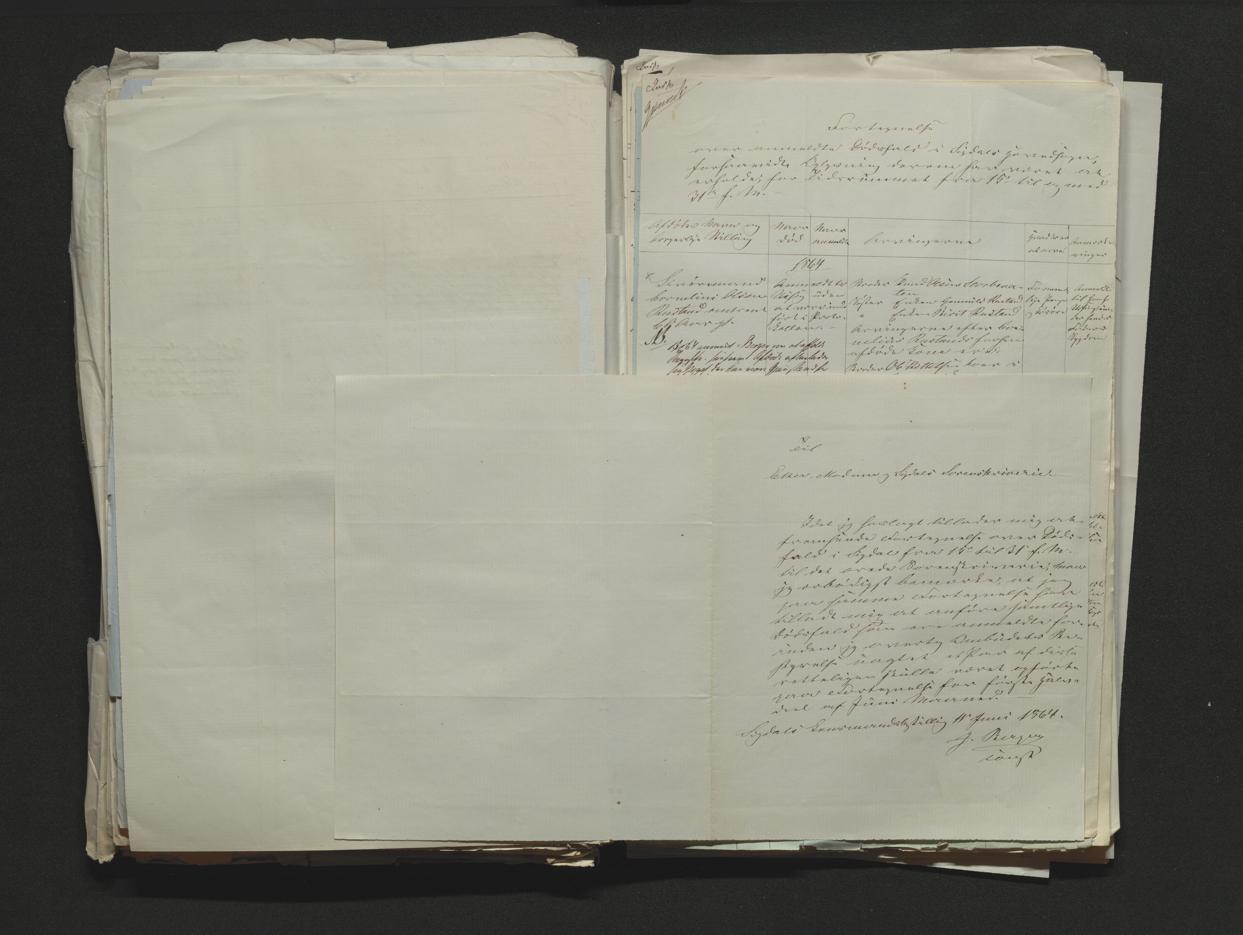 Eiker, Modum og Sigdal sorenskriveri, AV/SAKO-A-123/H/Ha/Hab/L0011: Dødsfallsmeldinger, 1862-1865, p. 443