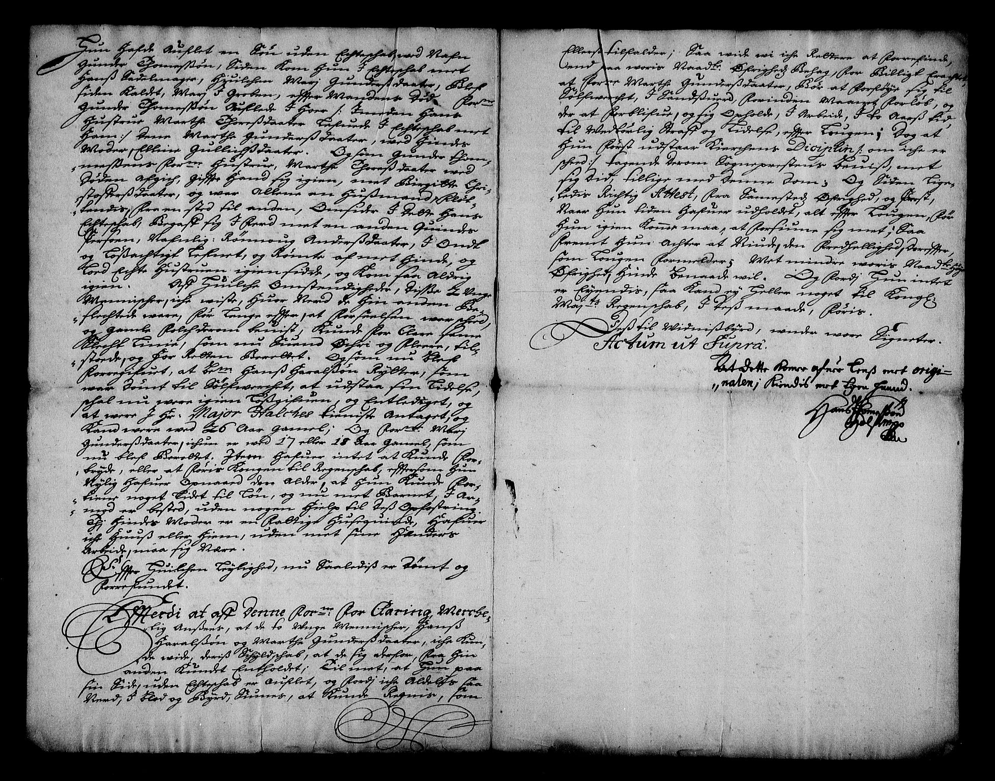 Stattholderembetet 1572-1771, RA/EA-2870/Af/L0002: Avskrifter av vedlegg til originale supplikker, nummerert i samsvar med supplikkbøkene, 1687-1689, p. 349