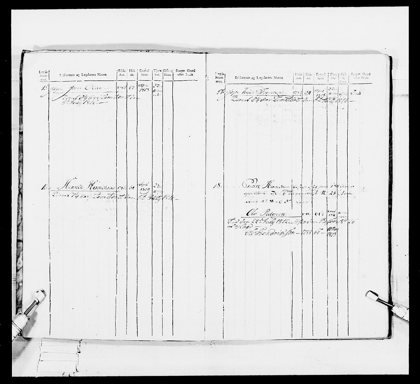 Generalitets- og kommissariatskollegiet, Det kongelige norske kommissariatskollegium, AV/RA-EA-5420/E/Eh/L0113: Vesterlenske nasjonale infanteriregiment, 1812, p. 492