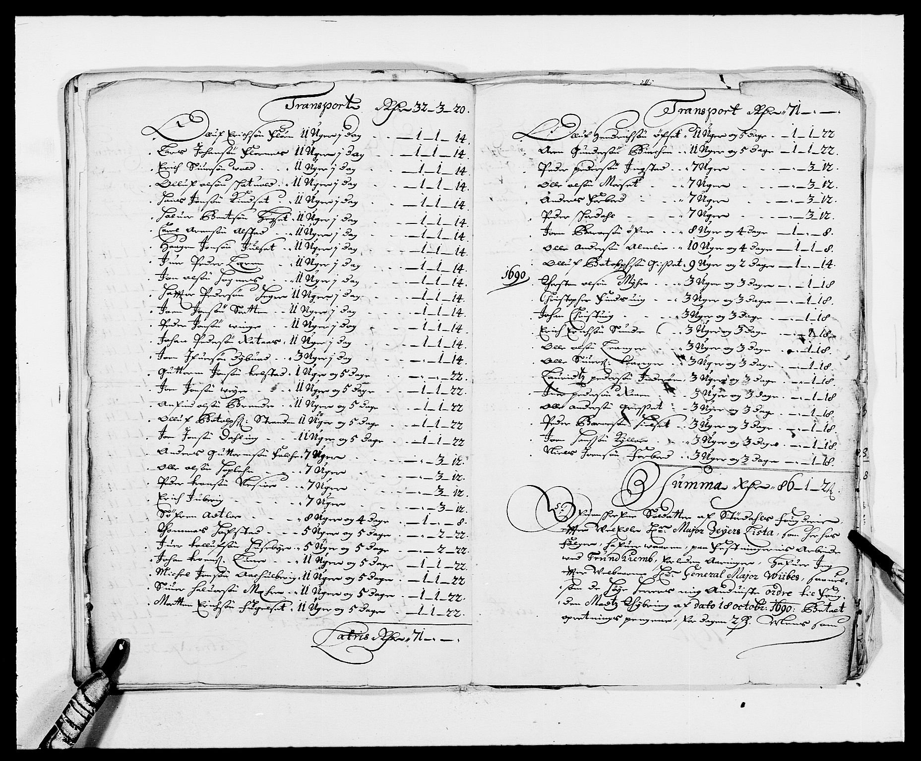 Rentekammeret inntil 1814, Reviderte regnskaper, Fogderegnskap, AV/RA-EA-4092/R62/L4184: Fogderegnskap Stjørdal og Verdal, 1690-1691, p. 462