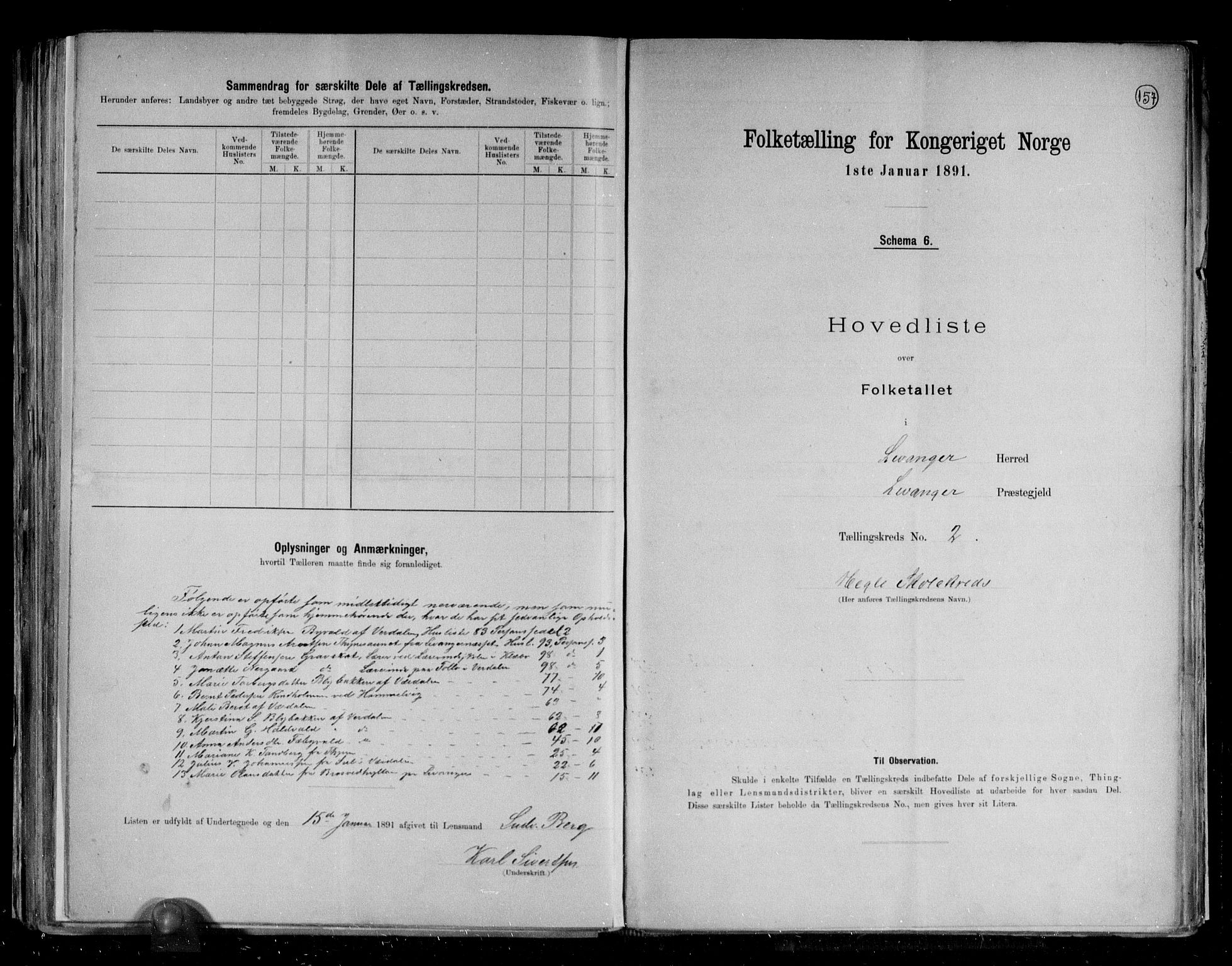 RA, 1891 census for 1720 Levanger, 1891, p. 10