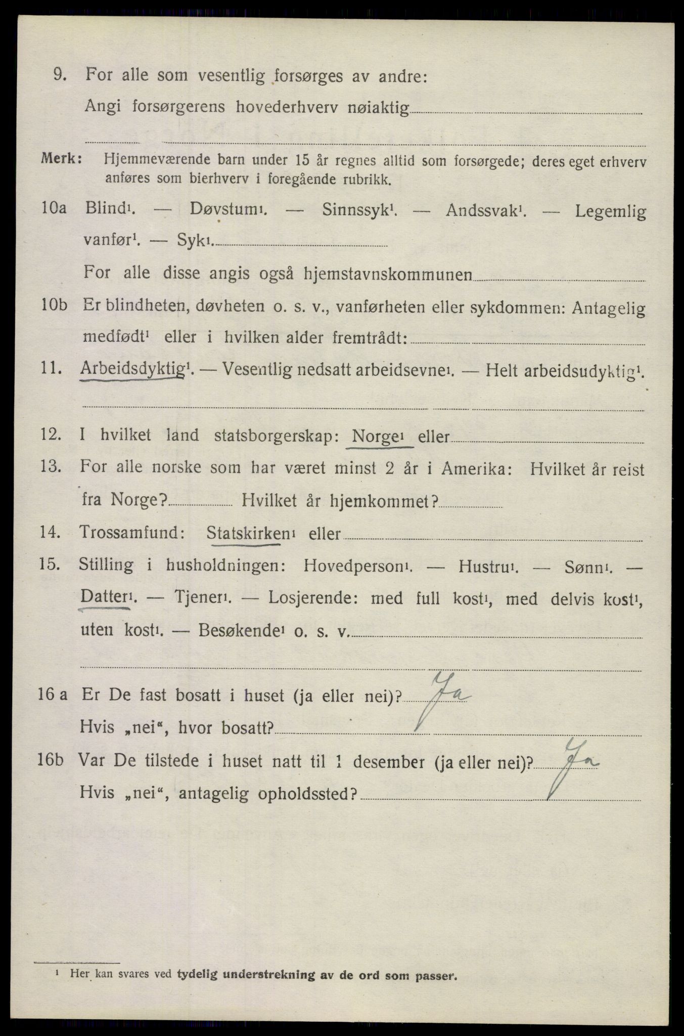 SAKO, 1920 census for Ramnes, 1920, p. 4305