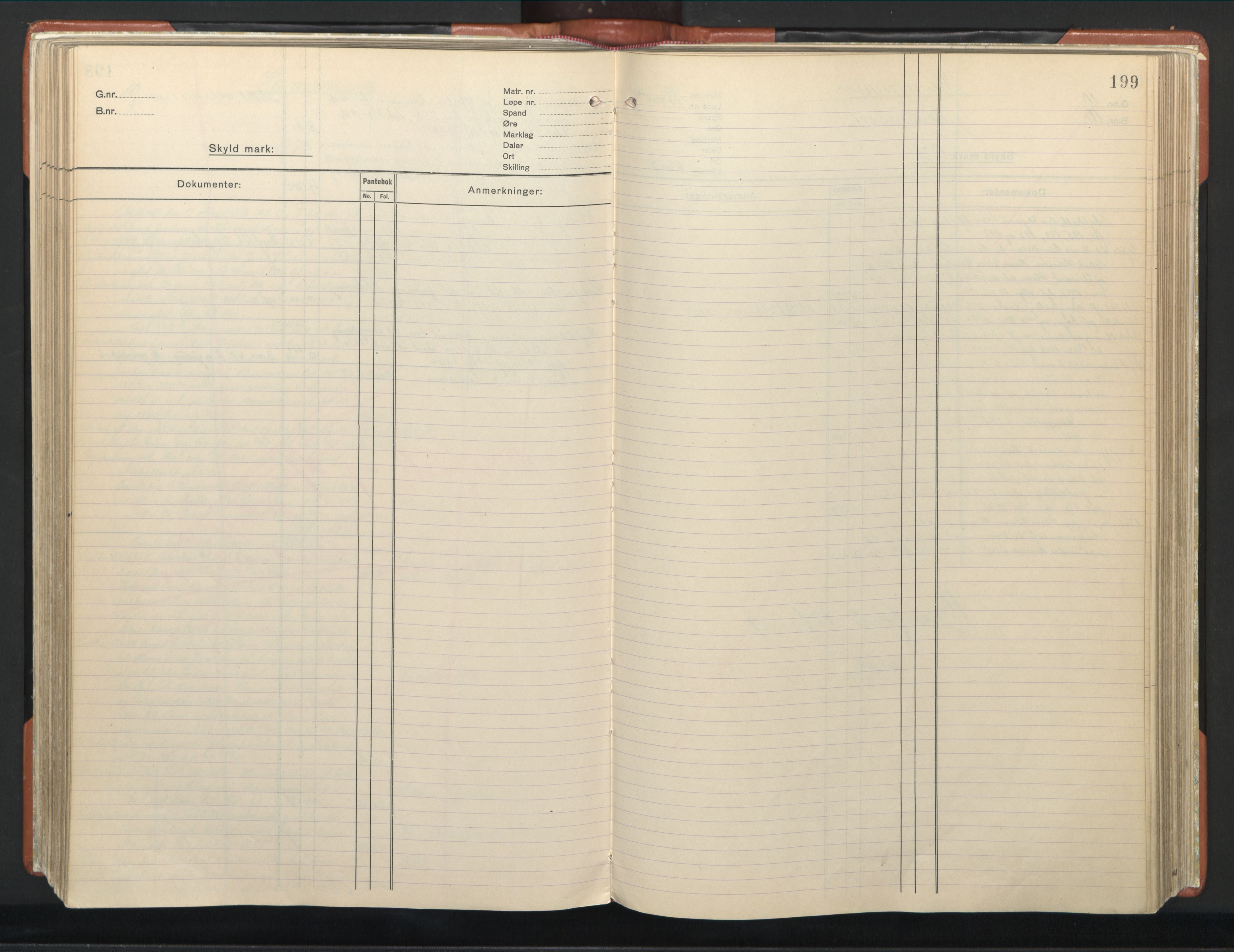 Hitra sorenskriveri, AV/SAT-A-0018/2/2A/L0002: Mortgage register no. 2, p. 199