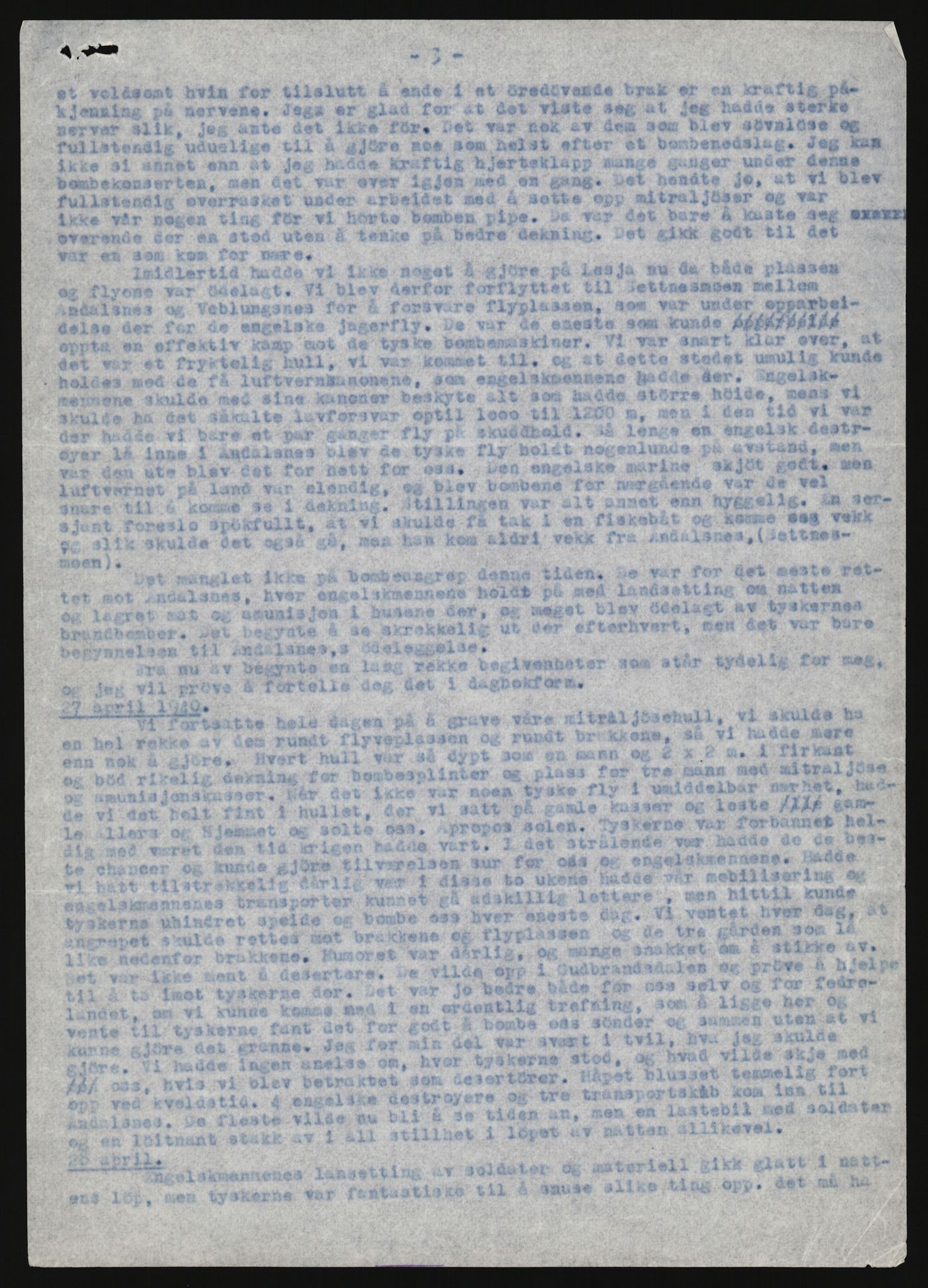 Forsvaret, Forsvarets krigshistoriske avdeling, AV/RA-RAFA-2017/Y/Yb/L0160: II-C-11-826-827  -  Luftvernet, 1940, p. 12