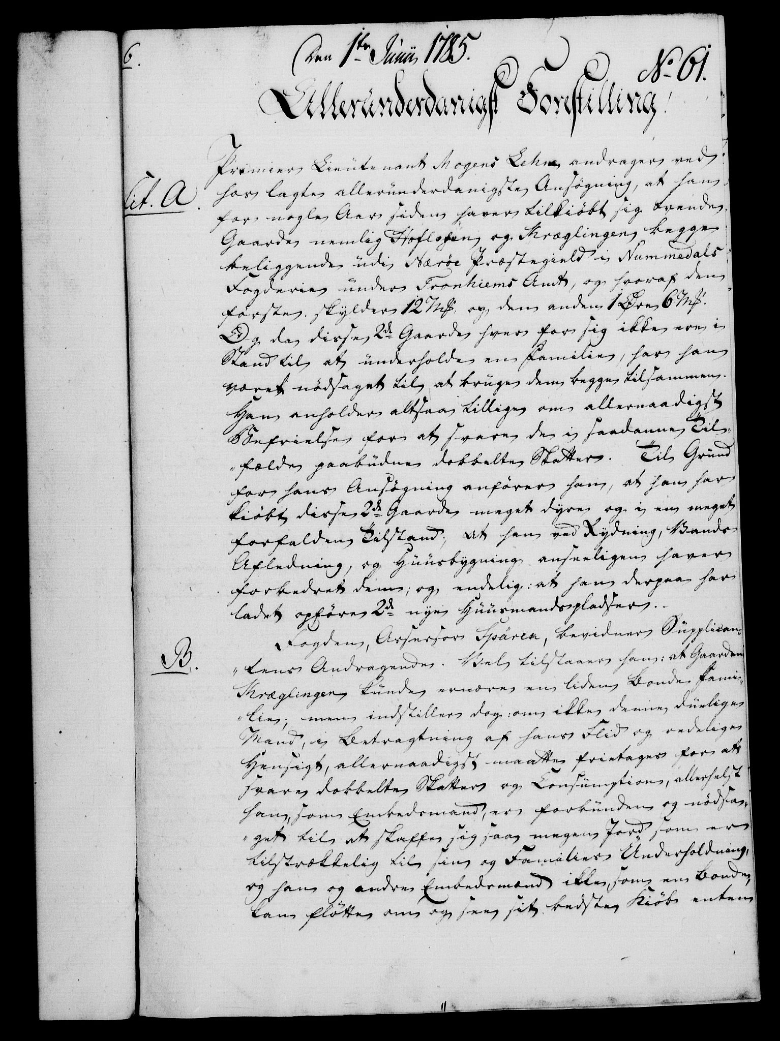 Rentekammeret, Kammerkanselliet, RA/EA-3111/G/Gf/Gfa/L0067: Norsk relasjons- og resolusjonsprotokoll (merket RK 52.67), 1785, p. 504